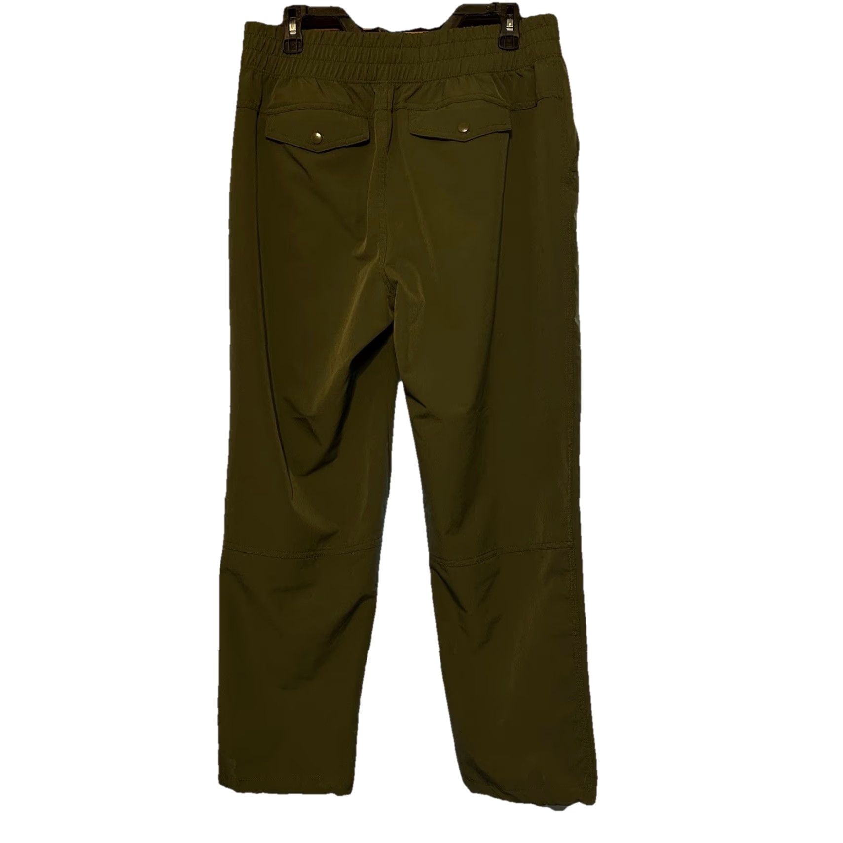 Vintage Apana Pants Jogger Active Yoga Women Large Army Green Elastic Waist 32x28 Size 36" / US 14 / IT 50 - 5 Thumbnail
