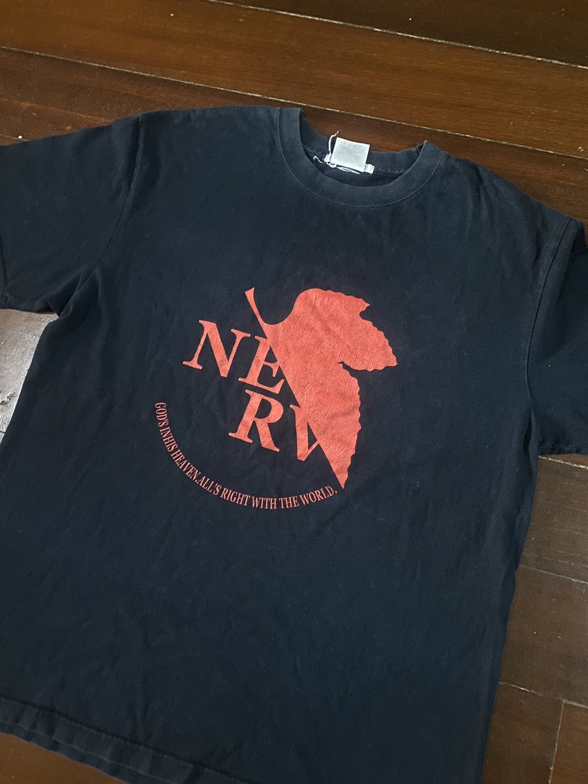 Anime × Japanese Brand × Vintage NERV NEON GENESIS EVANGELION ANIME cospa manga TEE Size US XL / EU 56 / 4 - 3 Thumbnail