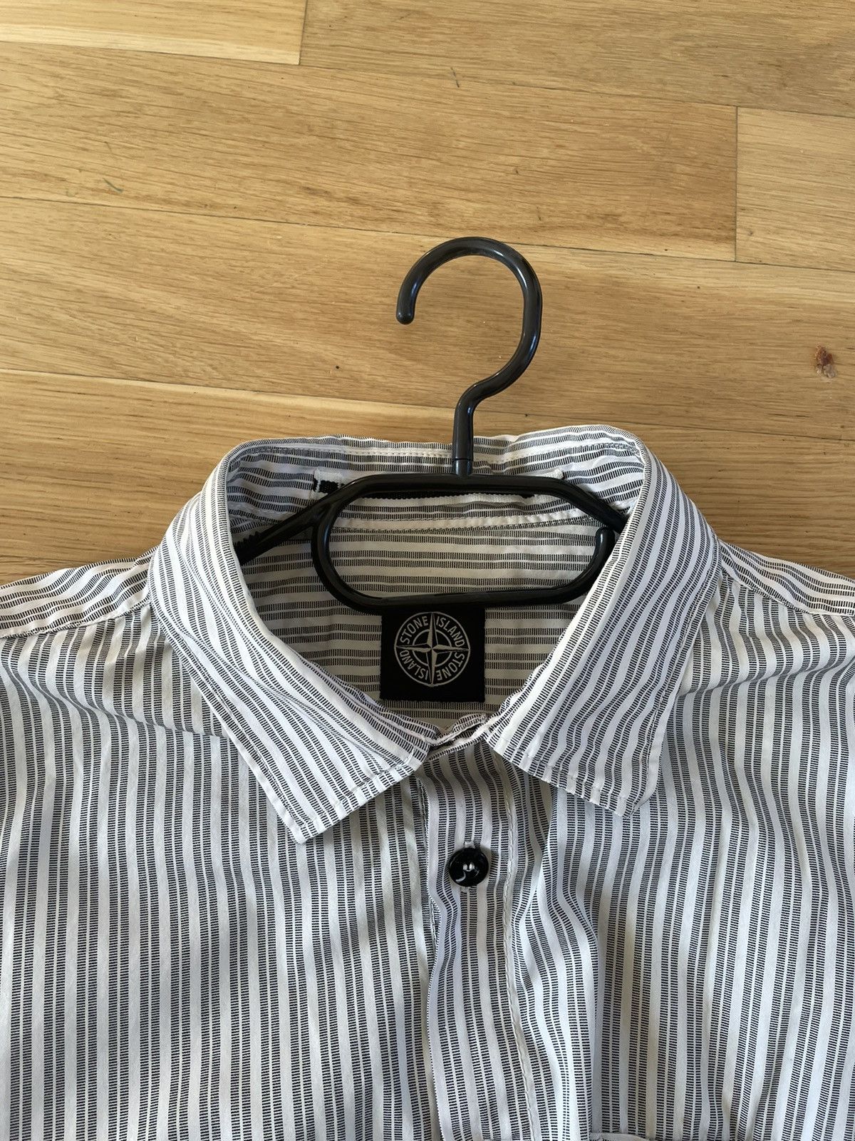 Stone Island Stone Island pin stripe work shirt Size US L / EU 52-54 / 3 - 2 Thumbnail