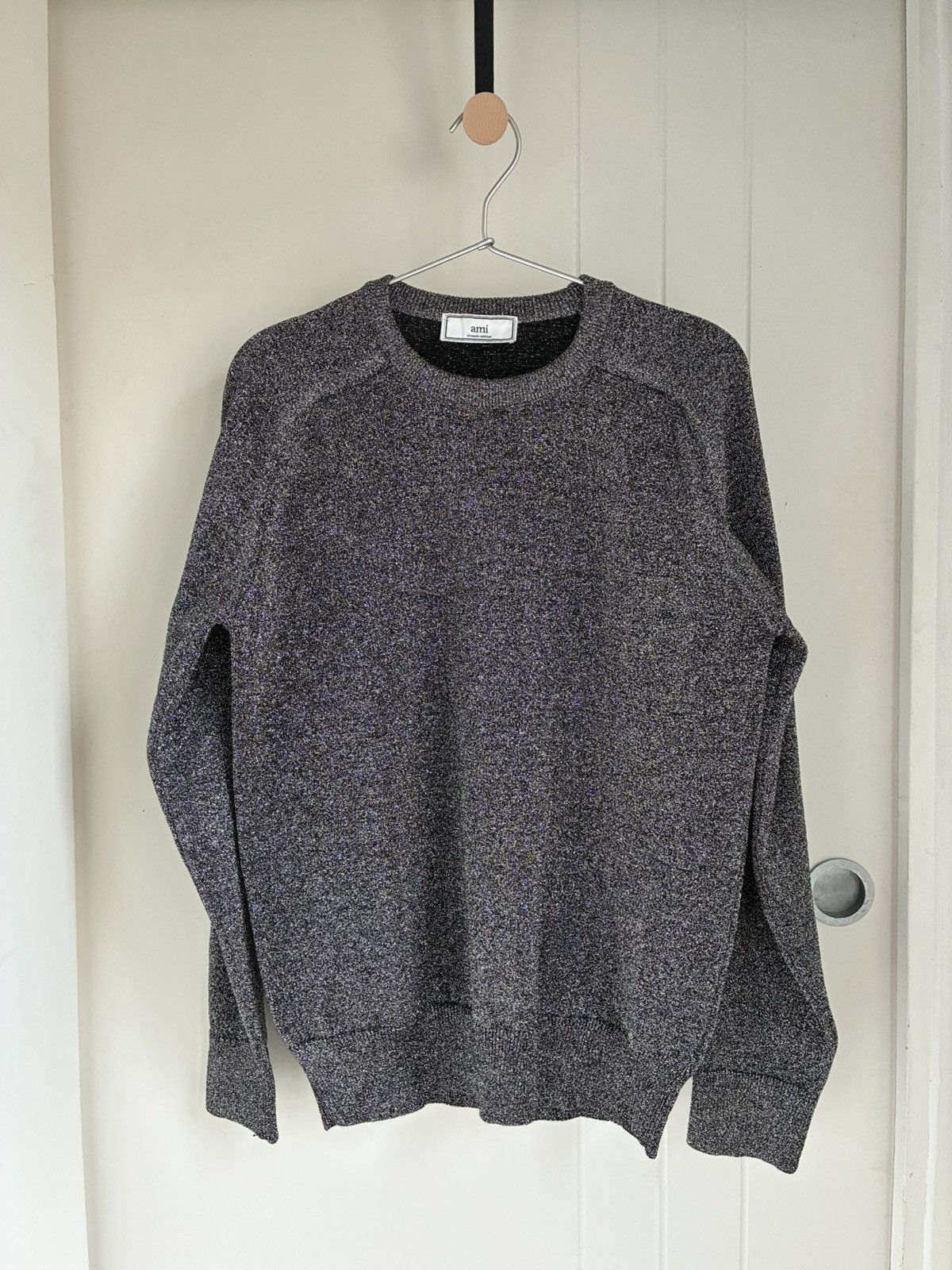 AMI AMI silver lurex knit Size US M / EU 48-50 / 2 - 1 Thumbnail
