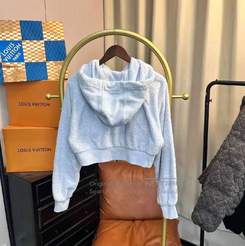 Miu Miu Miu Miu Light Blue Cotton Women's Jacket . Size L / US 10 / IT 46 - 3 Thumbnail