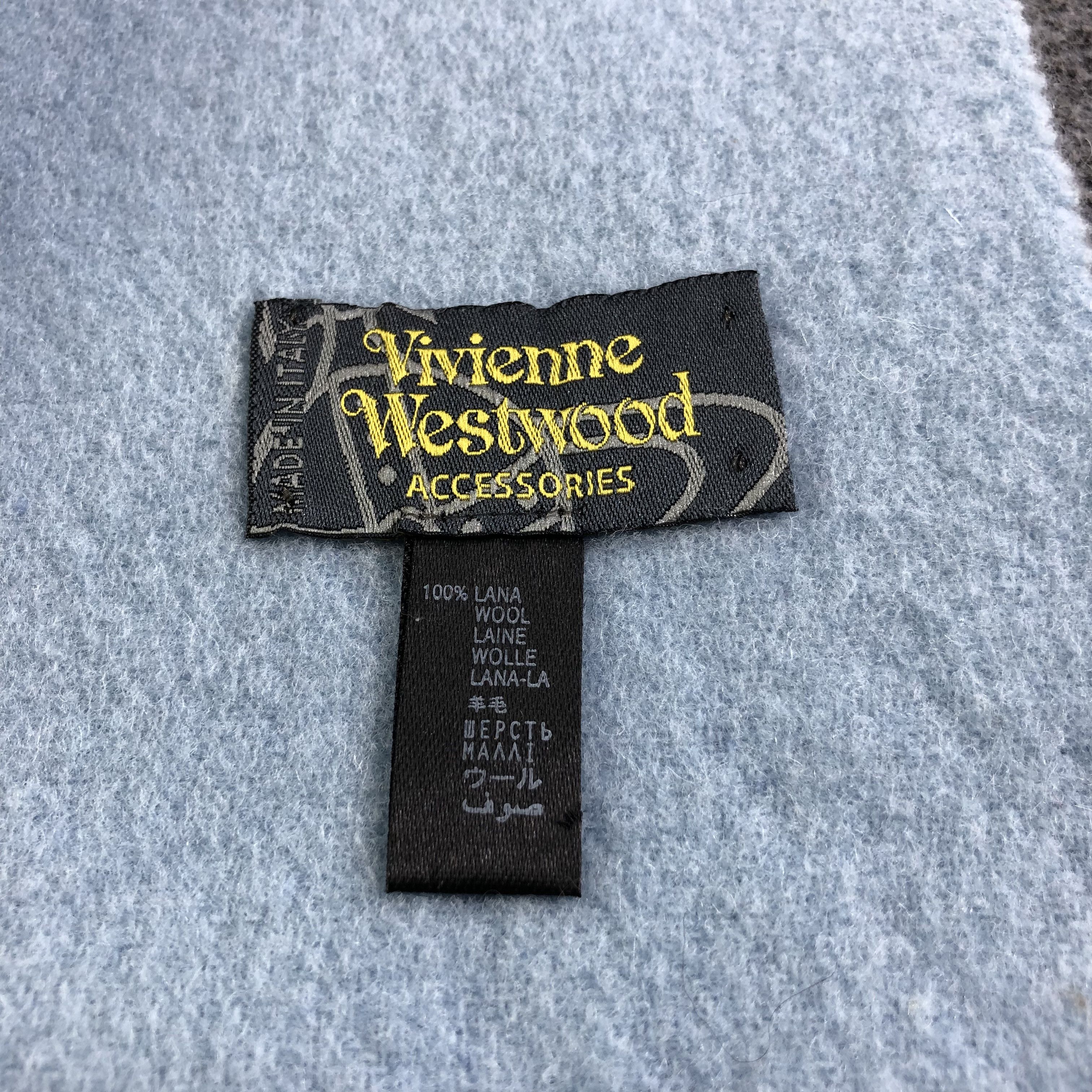 Vivienne Westwood Vivienne Westwood Wool Scarf Muffler Neckwear V2162 Size ONE SIZE - 6 Thumbnail