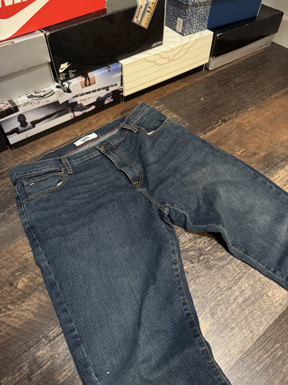 Tommy Hilfiger Tommy Hilfiger Skinny Denim – Dark Blue (Size 38) Size US 38 / EU 54 - 2 Thumbnail
