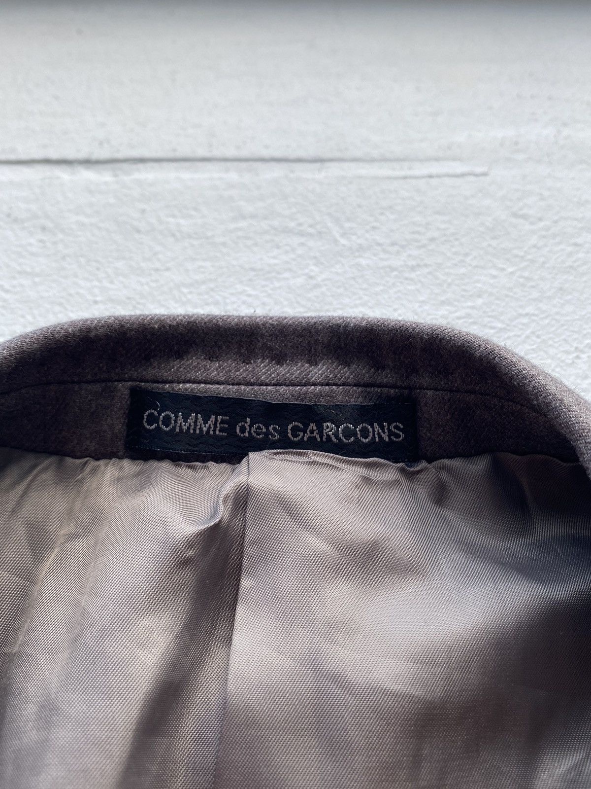 Comme des Garcons × Japanese Brand × Vintage Comme des Garcons Japanese Grey Mens 48 Blazer France Made Size 48R - 6 Thumbnail