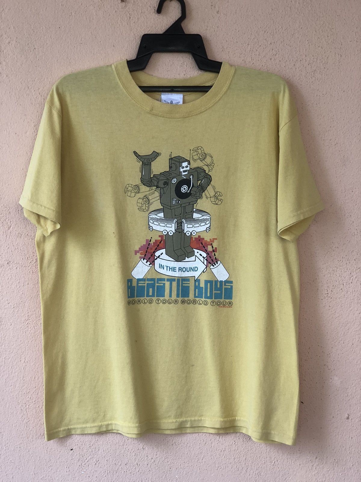 Band Tees × Rap Tees × Vintage Vintage 90s BEASTIE BOYS World Tour Hip Hop Size US L / EU 52-54 / 3 - 1 Thumbnail