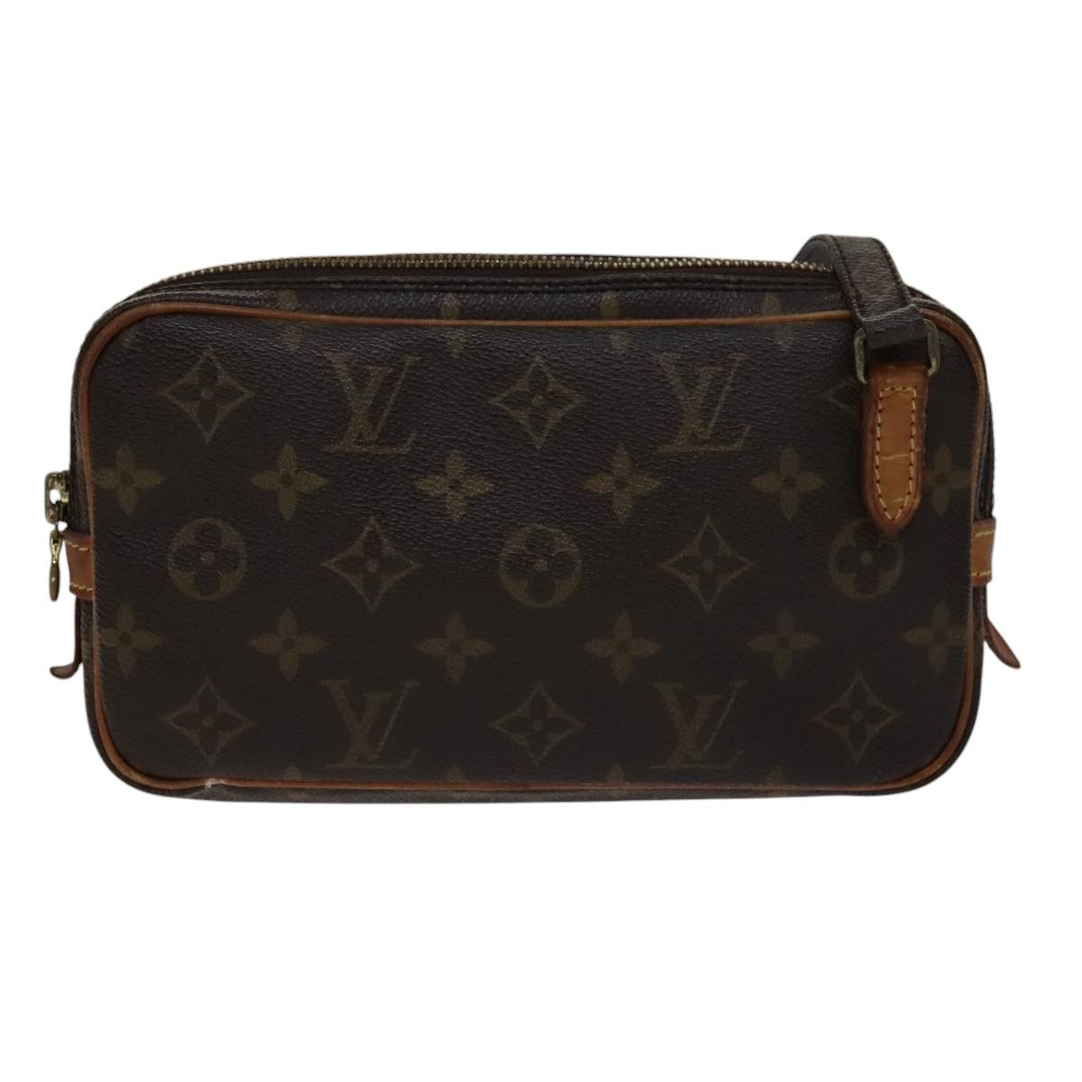 Louis Vuitton Marly Brown Canvas Shoulder Bag (Pre-Owned) Size ONE SIZE - 1 Thumbnail