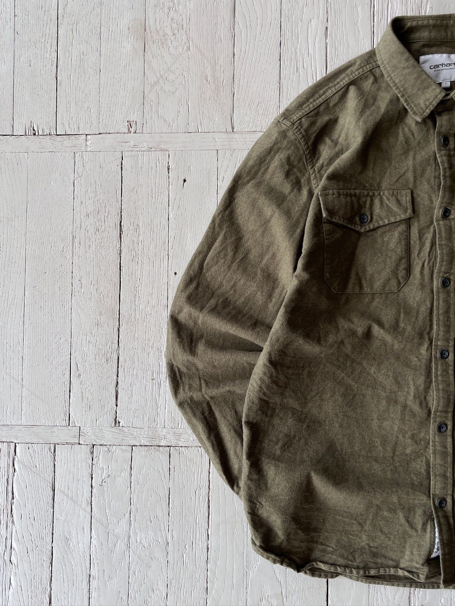 Carhartt Carhartt WIP Collared Button Up Utility Style Shirt Size US L / EU 52-54 / 3 - 3 Thumbnail
