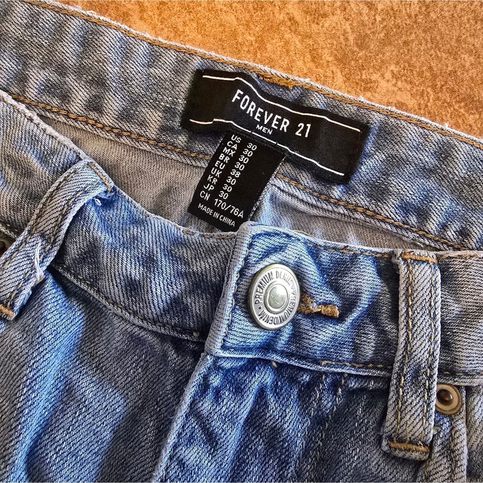 Forever 21 Light Denim | FOREVER 21 | Slim Jean Size US 30 / EU 46 - 3 Thumbnail