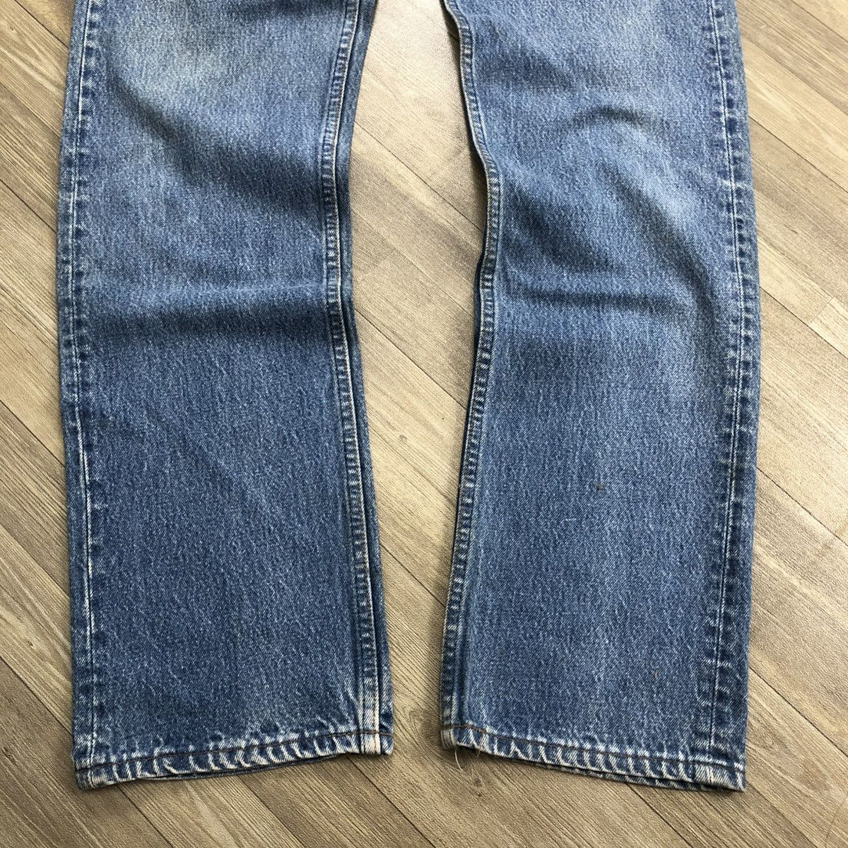 Levi's × Levi's Vintage Clothing × Vintage 🇺🇸 1980s Levis Strauss 501 #522 Faded Blue Jeans Size US 30 / EU 46 - 13 Thumbnail