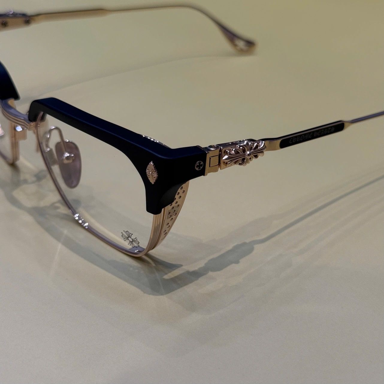 Chrome Hearts CHROME HEARTS LGMA Matte Black/Gold Plated Size ONE SIZE - 2 Thumbnail