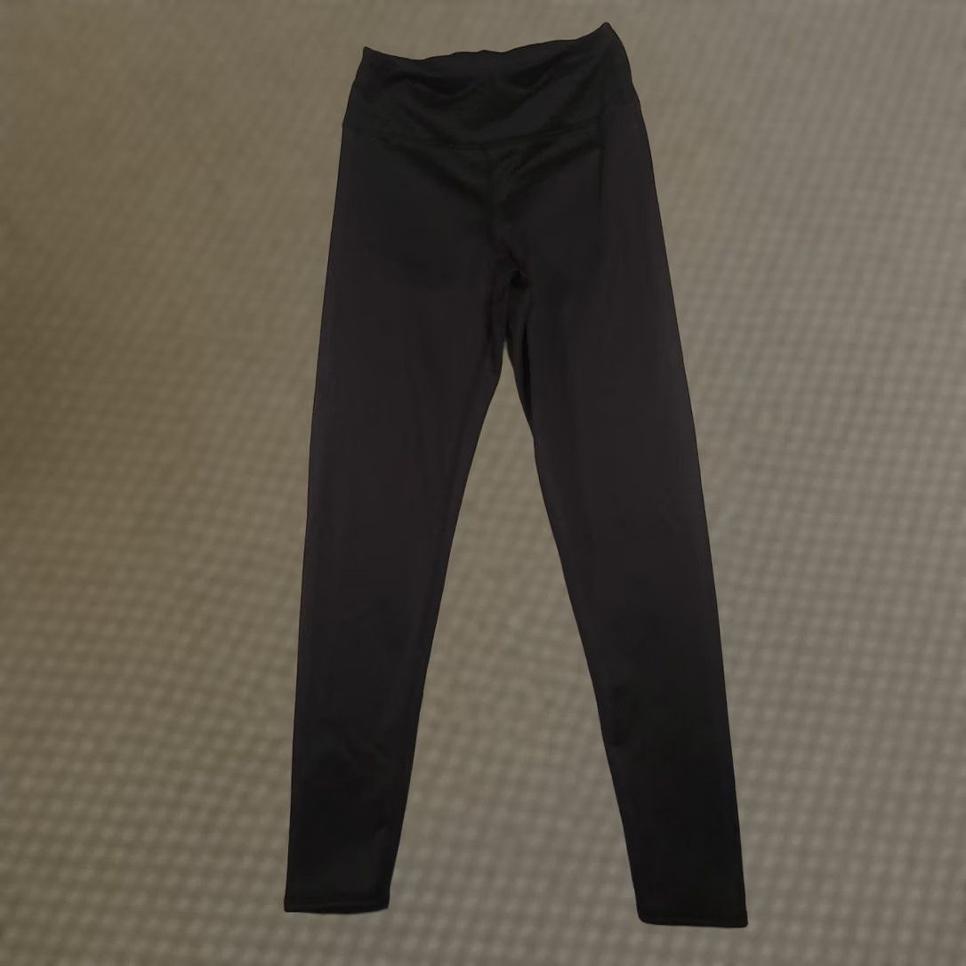 Vintage Cuddl Duds ClimateRight Leggings Womens S Black Thermal Guard Base Layer Size 28" / US 6 / IT 42 - 1 Thumbnail