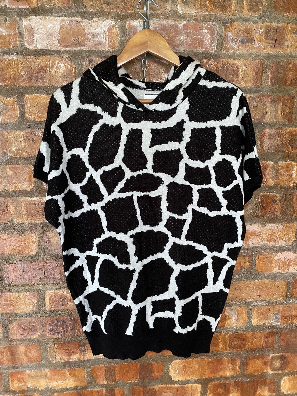 SHAREEF Shareef Japan Marble Knit hoodie Size US M / EU 48-50 / 2 - 2 Thumbnail