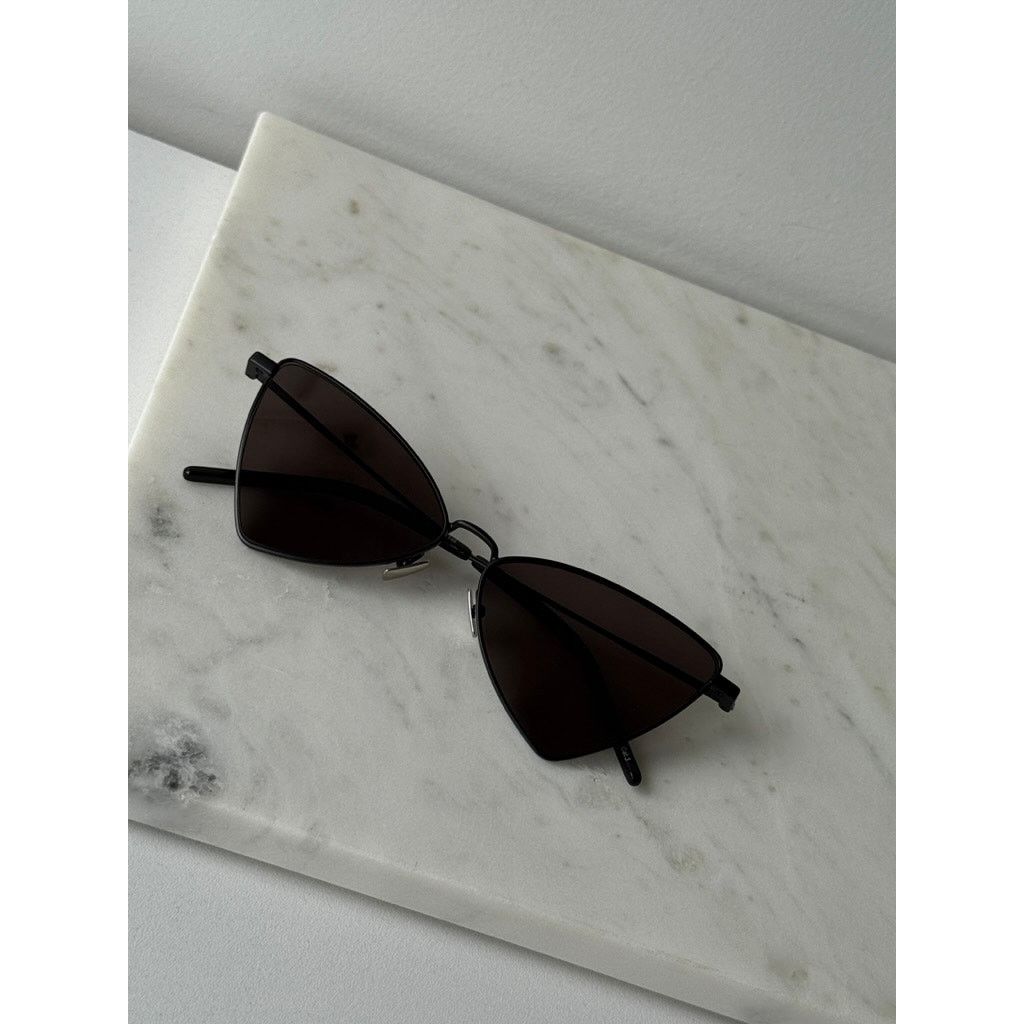 Saint Laurent Paris NEW Saint Laurent SL303 Jerry Sunglasses in Black Size ONE SIZE - 9 Thumbnail