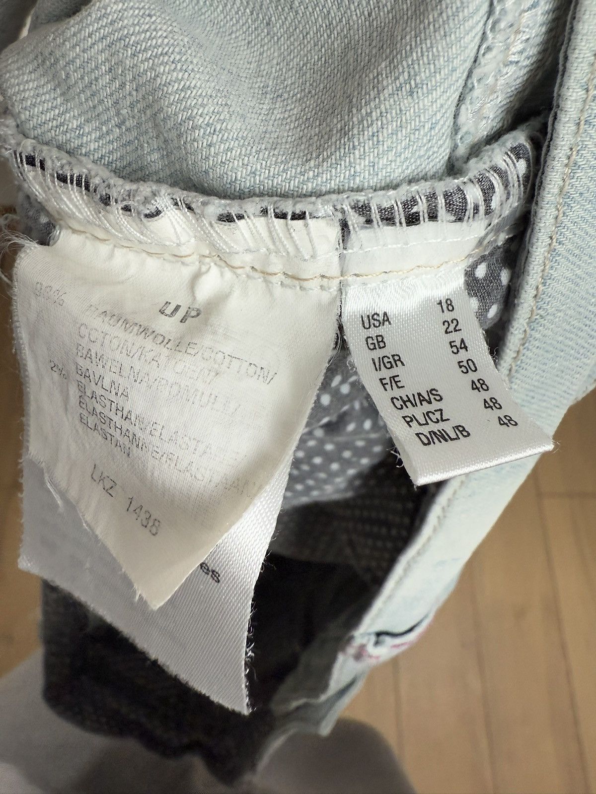 Japanese Brand Vintage y2k avantgarde style skull logo denim pants 36 opium Size US 36 / EU 52 - 7 Thumbnail