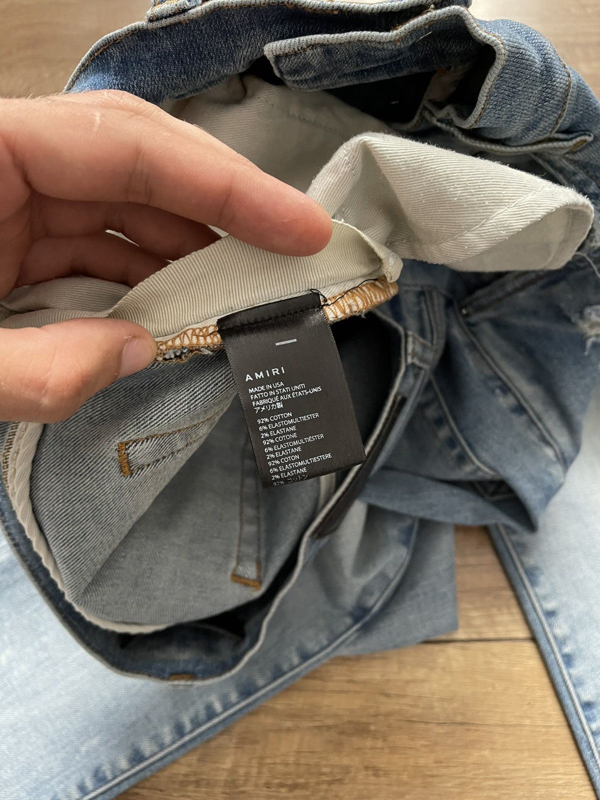 Amiri Amiri Skinny Jeans Denim Size US 32 / EU 48 - 19 Thumbnail