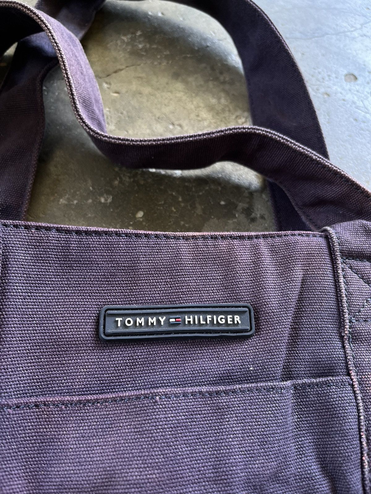 Tommy Hilfiger × Vintage 🔥Vintage Tommy Hilfiger Tote Bag Sun Faded Size ONE SIZE - 3 Thumbnail