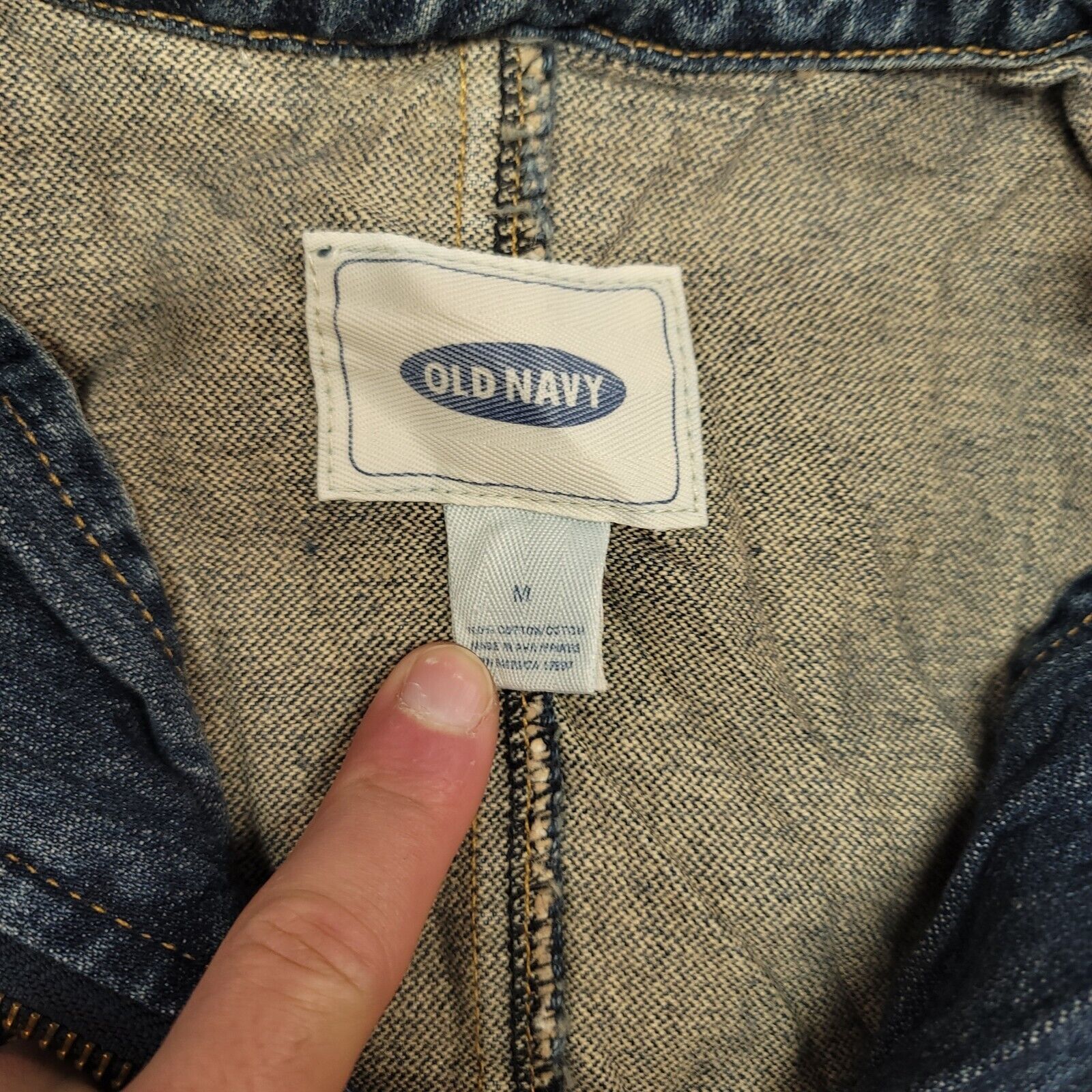 Old Navy Old Navy Casual Button Denim Jean Jacket Womens Size M Blue Size M / US 6-8 / IT 42-44 - 3 Thumbnail