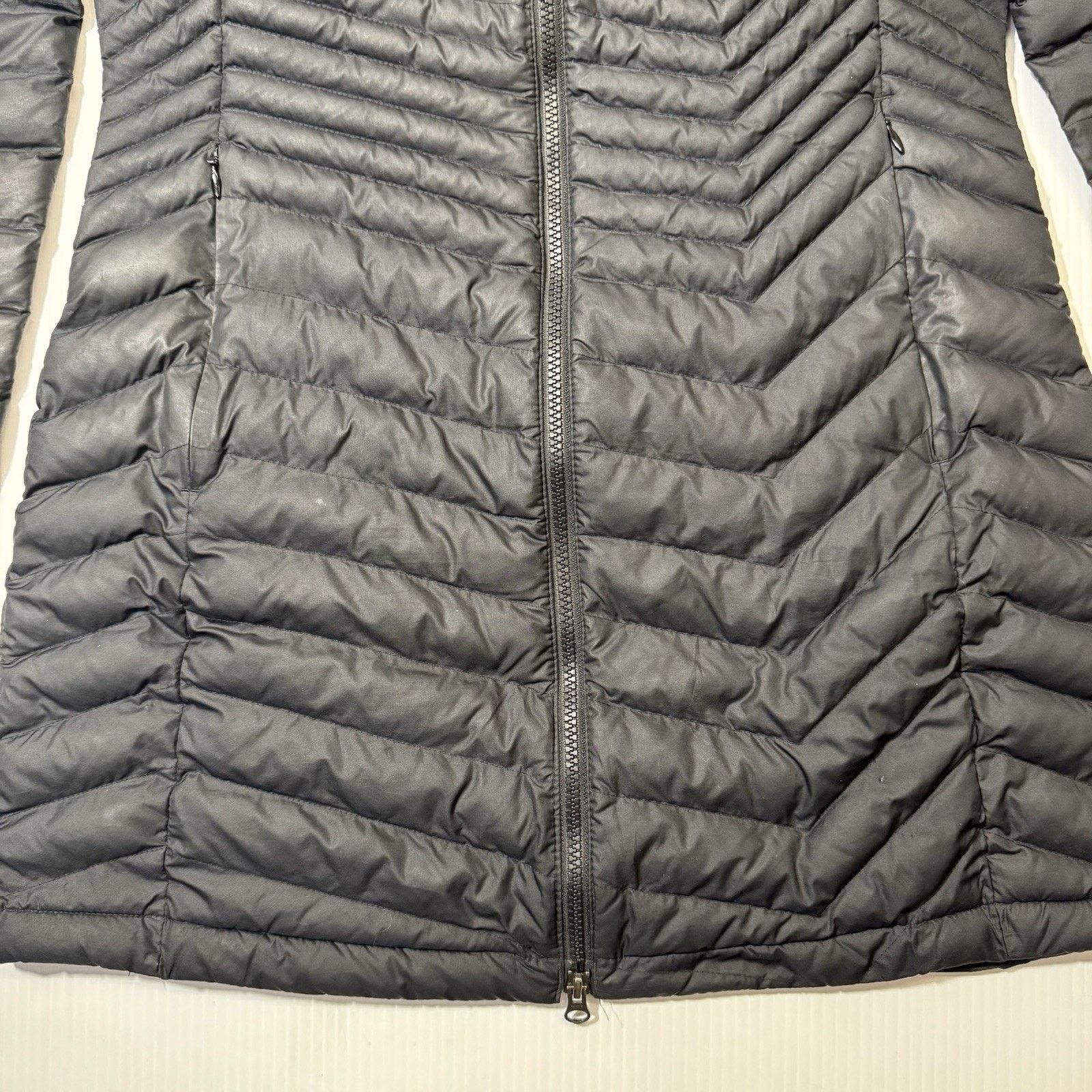 Columbia Columbia Jacket Womens M Black Omni Heat Long Puffer Coat! Size M / US 6-8 / IT 42-44 - 2 Thumbnail