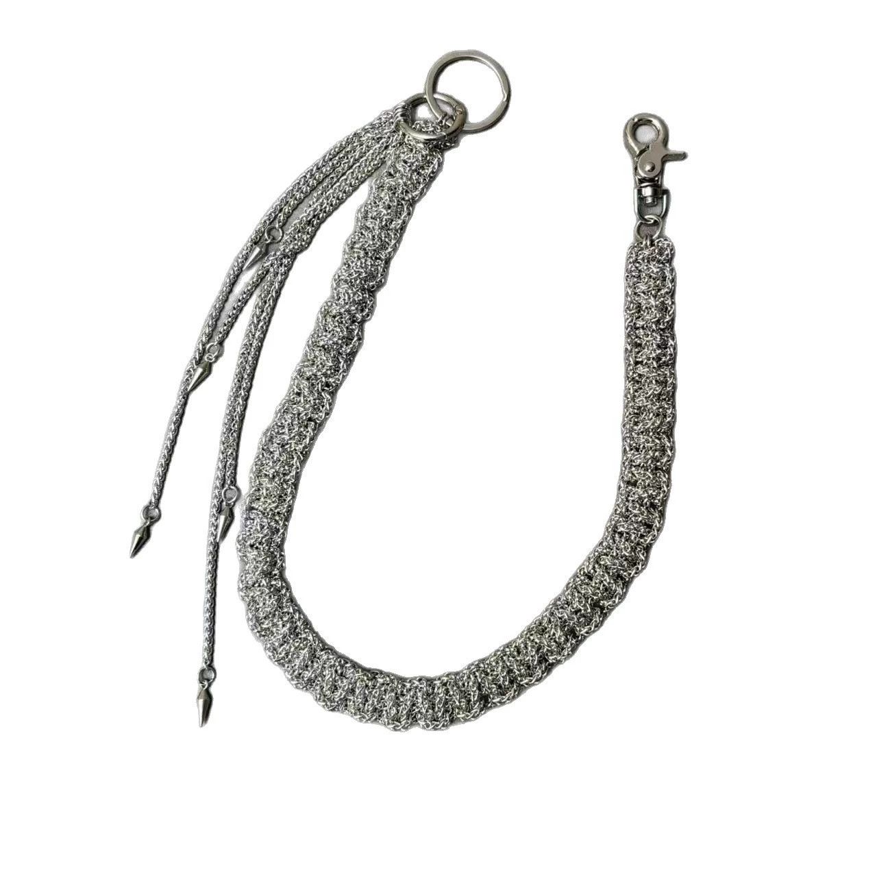 Vintage Retro hip-hop punk style jeans waist chain Size ONE SIZE - 5 Thumbnail