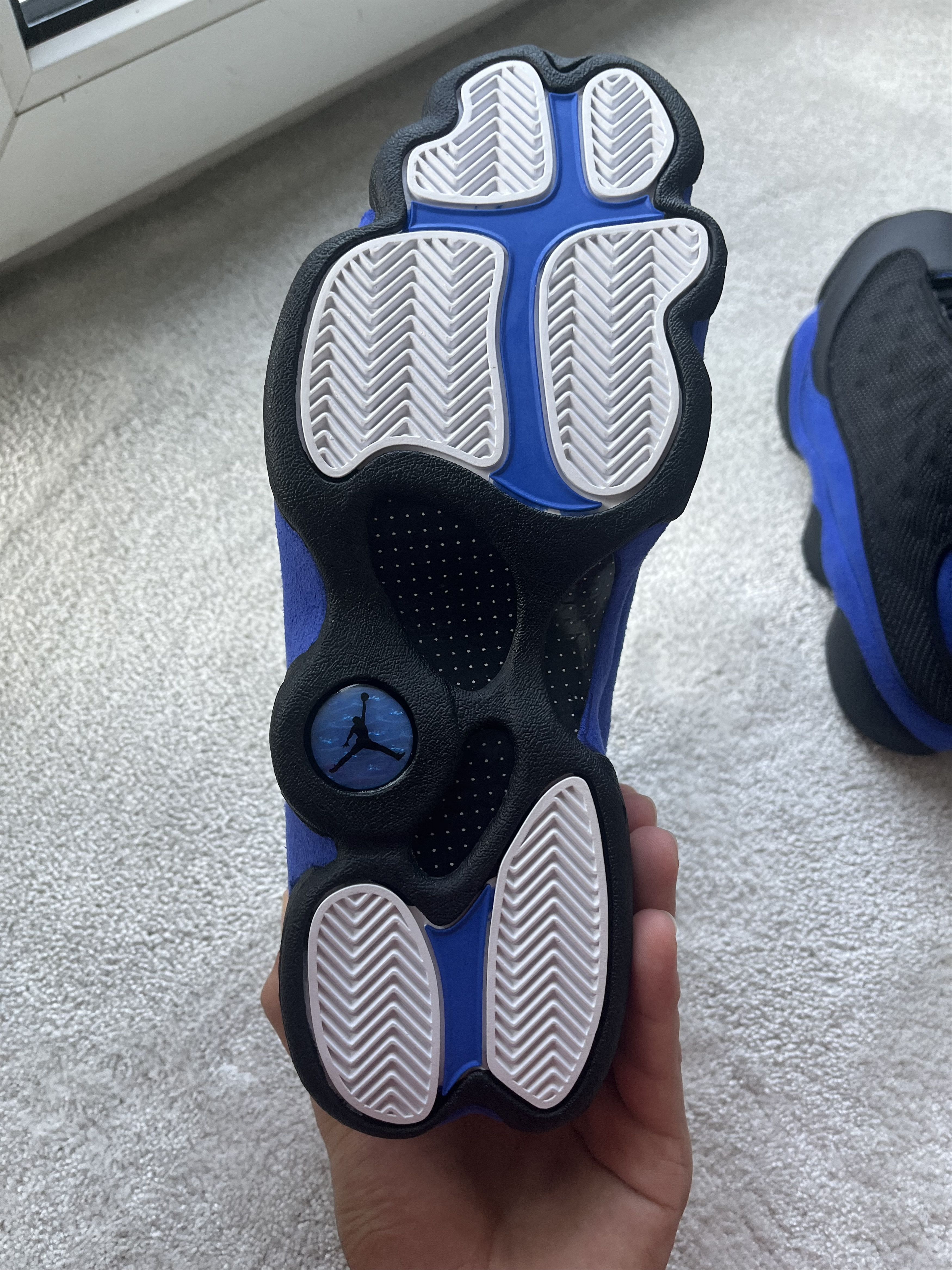Nike Nike Air Jordan 13 Hyper Royal (Black) Size US 9 / EU 42 - 9 Thumbnail