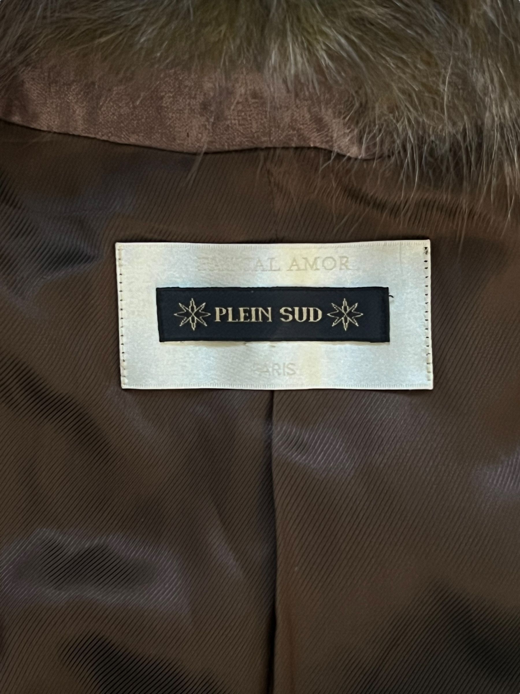 plein sud Plein Sud by Fayçal Amor Satin & Coyote Coat Size L / US 10 / IT 46 - 5 Thumbnail