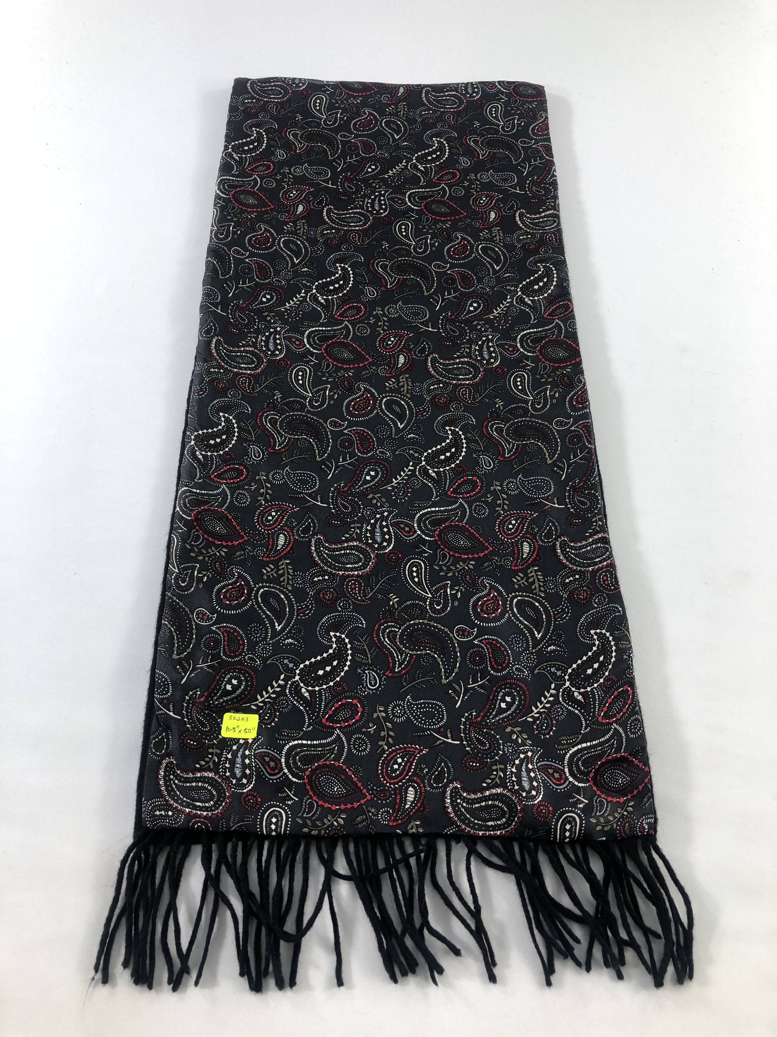 Pierre Balmain Pierre Balmain Paislee Silk Scarf / Muffler / Neckwear Size ONE SIZE - 3 Thumbnail