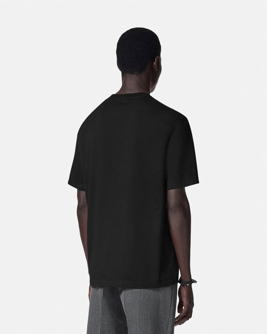 Other Black Pop Pin Graphic T-Shirt – Bold Cotton Streetwear Tee Size US L / EU 52-54 / 3 - 4 Thumbnail