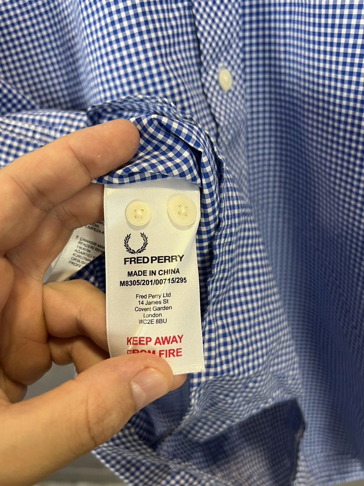 Fred Perry Fred Perry casual designer logo shirt Size US M / EU 48-50 / 2 - 5 Thumbnail