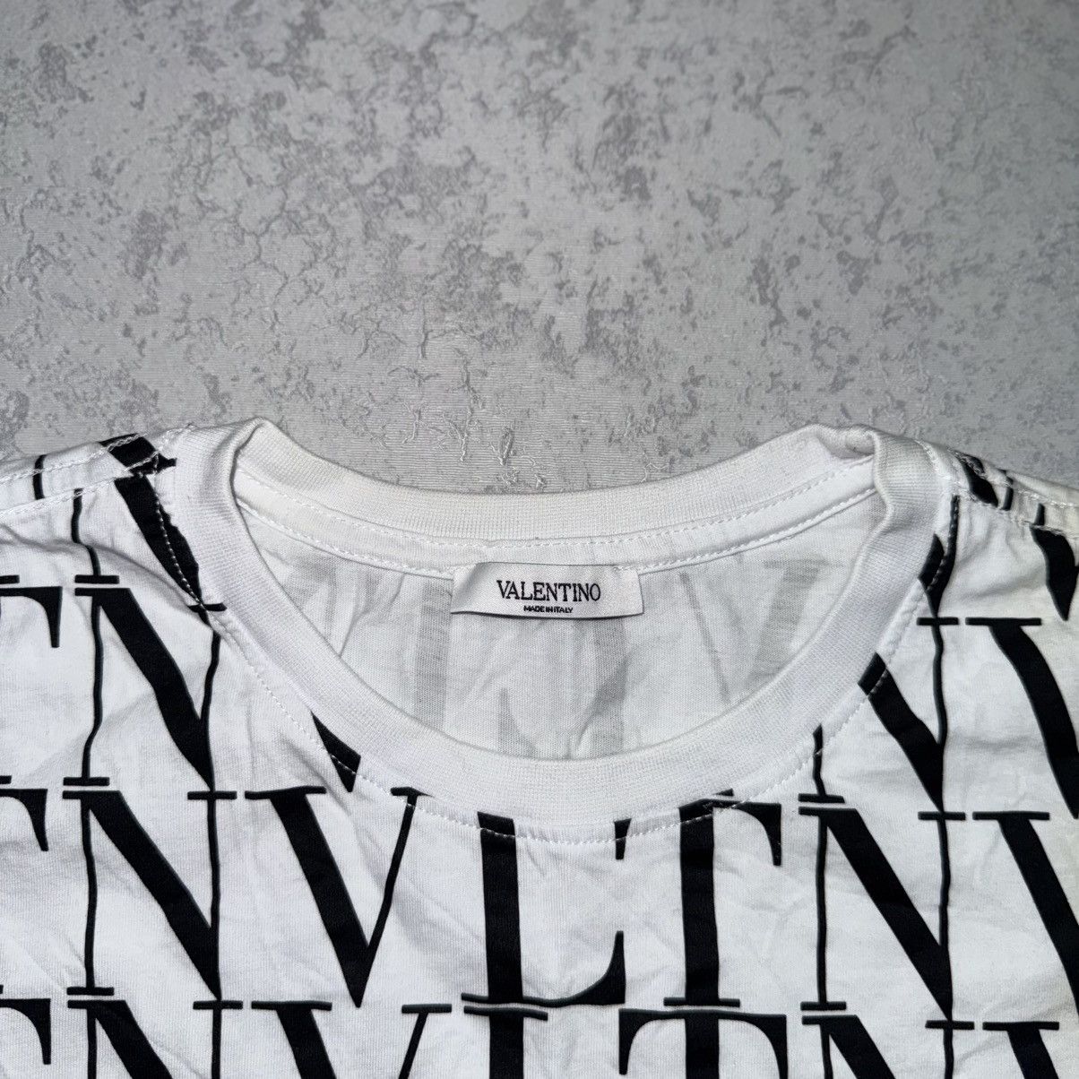 Valentino Valentino VLTN White Logo T Shirt Size US L / EU 52-54 / 3 - 8 Thumbnail
