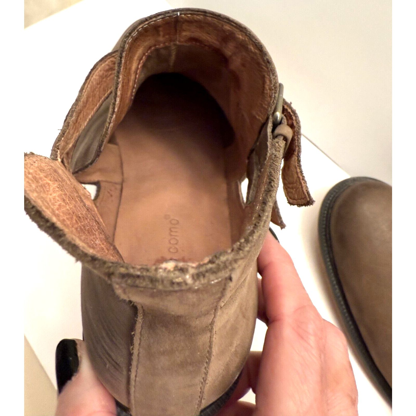Other Women's Corso Como Islip Cutout Taupe Brown Ankle Boot 9.5 Size US 9.5 / IT 39.5 - 12 Thumbnail