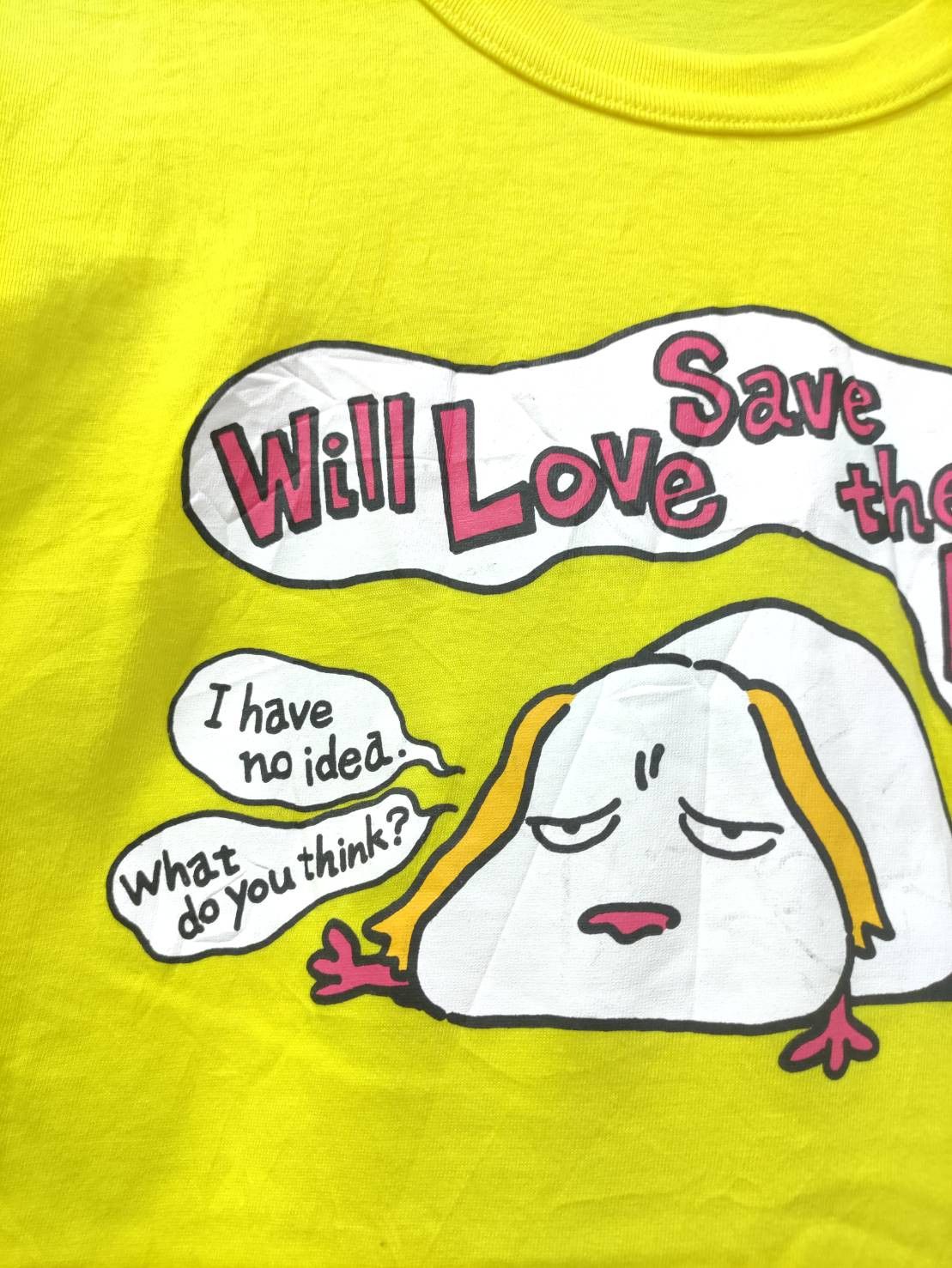 Anime Studio Ghibli x Goro Miyazaki " Will Love Save the Earth? " Size US M / EU 48-50 / 2 - 3 Thumbnail