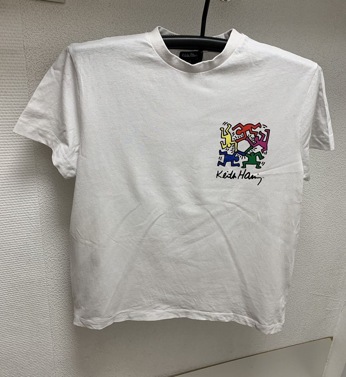 Keith Haring Keith haring art white t-shirt L sz Japanese brand Size US L / EU 52-54 / 3 - 2 Thumbnail