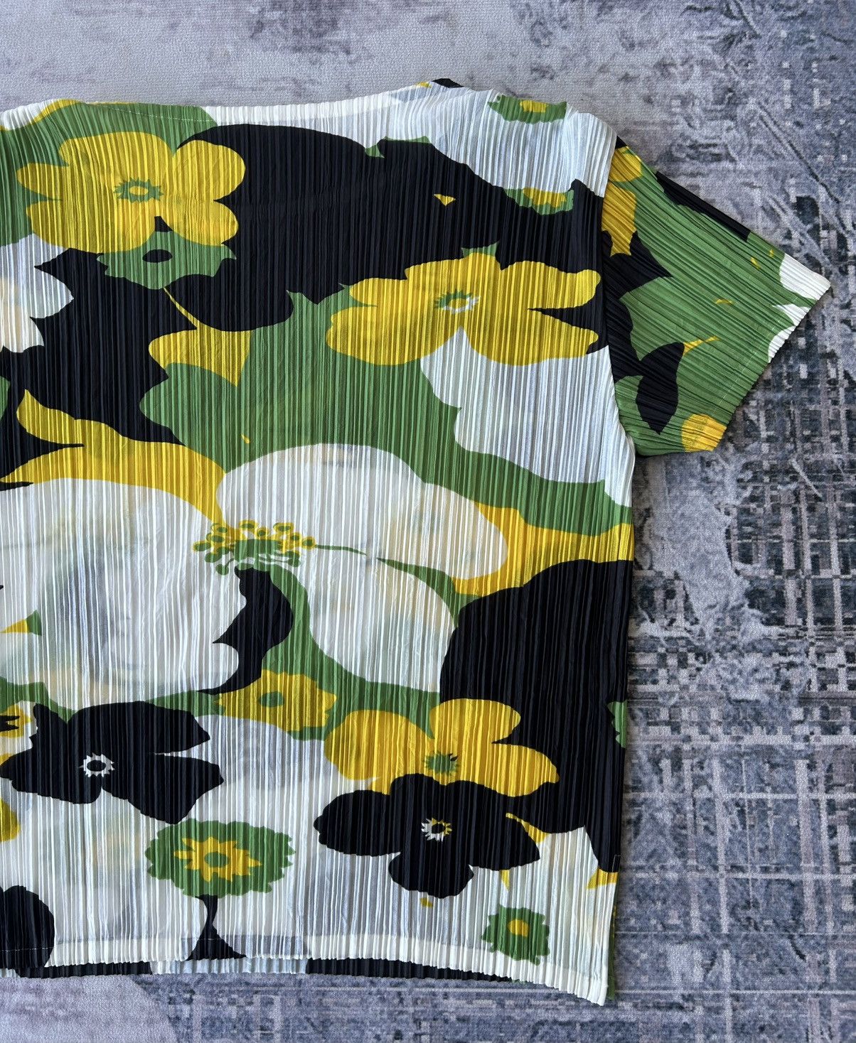 Issey Miyake Issey Miyake Pleats Please Full Pattern Flowers Size S / US 4 / IT 40 - 15 Thumbnail