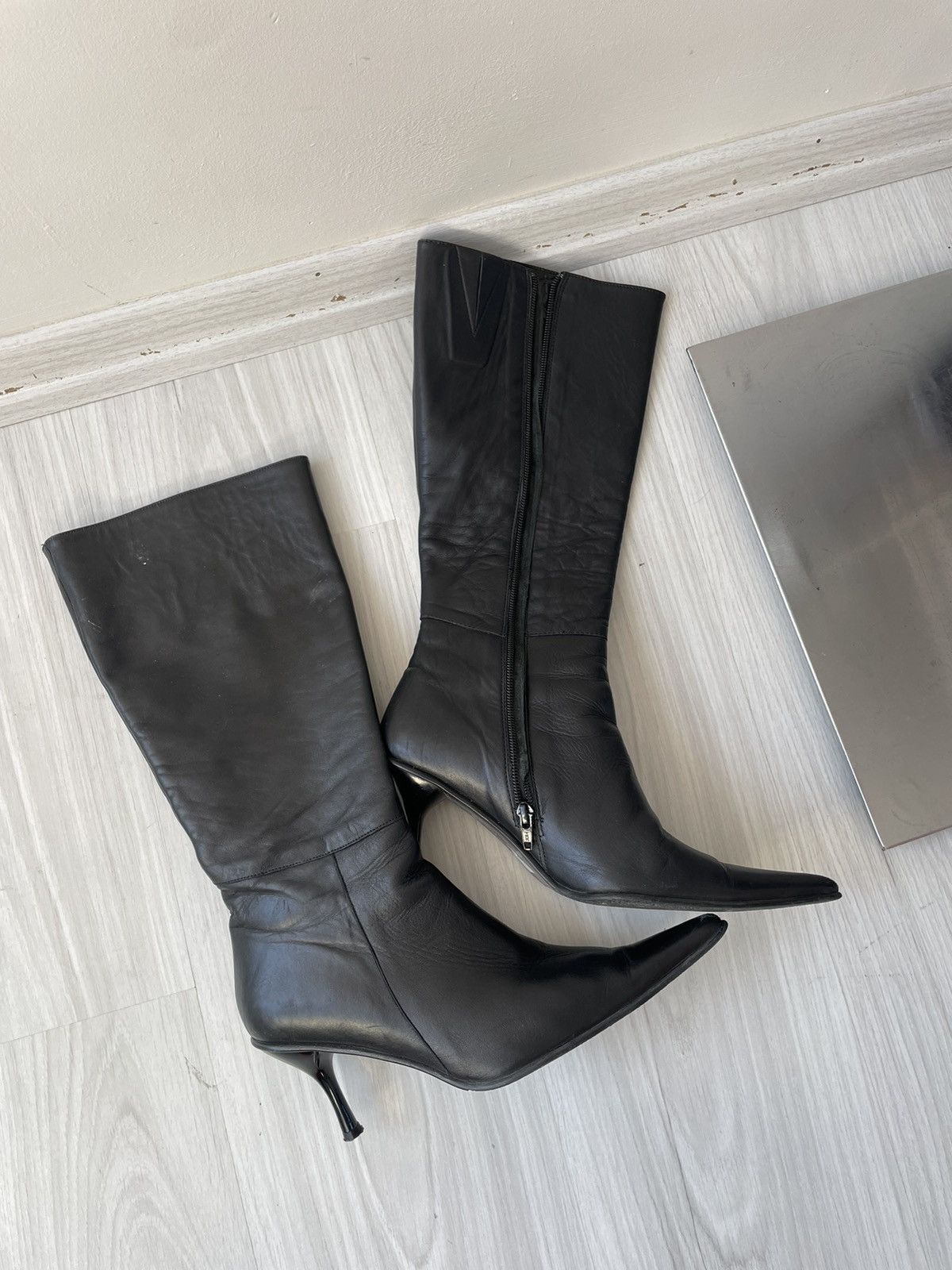 Vintage y2k leather boots Size US 6.5 / IT 36.5 - 13 Thumbnail
