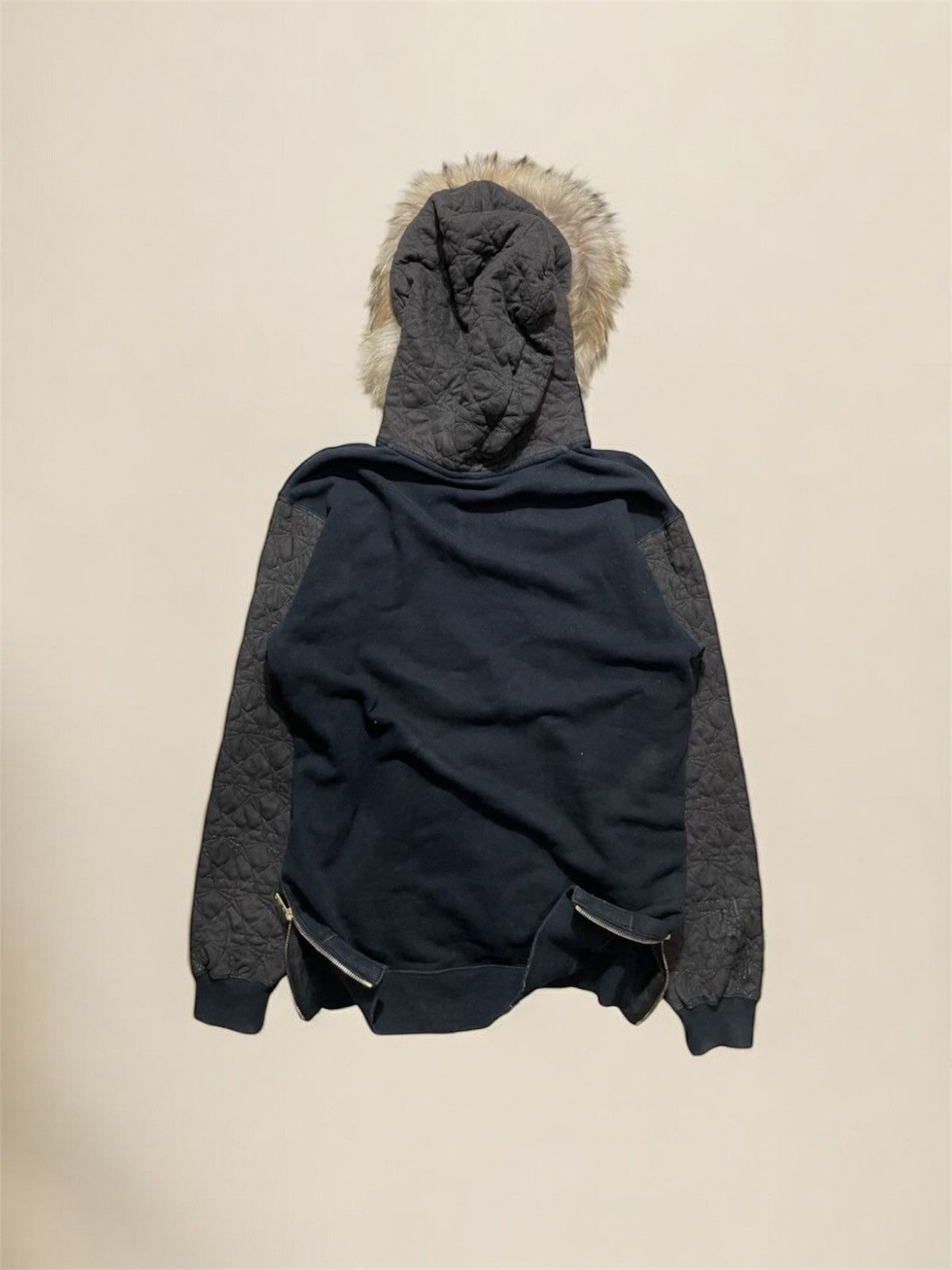 Japanese Brand 24karat faux fur hoodie lgb style Size US L / EU 52-54 / 3 - 5 Thumbnail