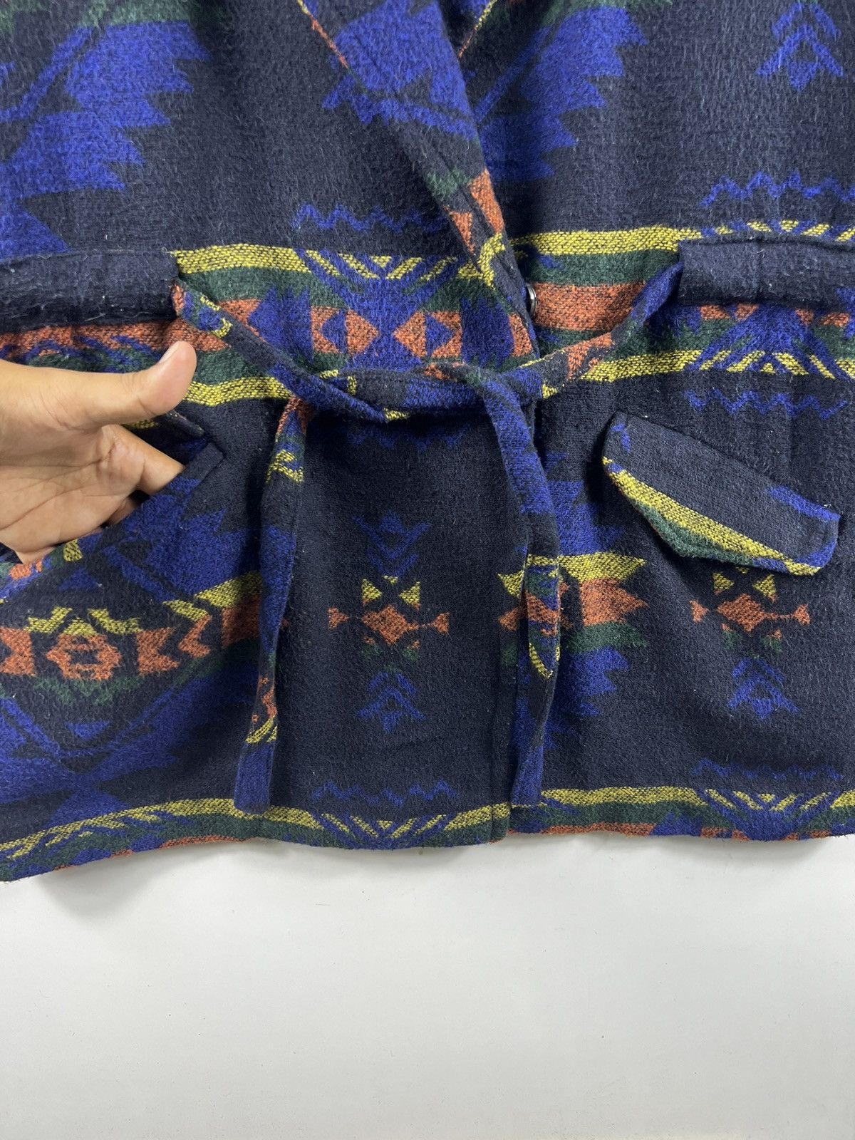 Native 🔥 I LOVE H81 navajo/native art design waterfall collar coat Size US S / EU 44-46 / 1 - 5 Thumbnail