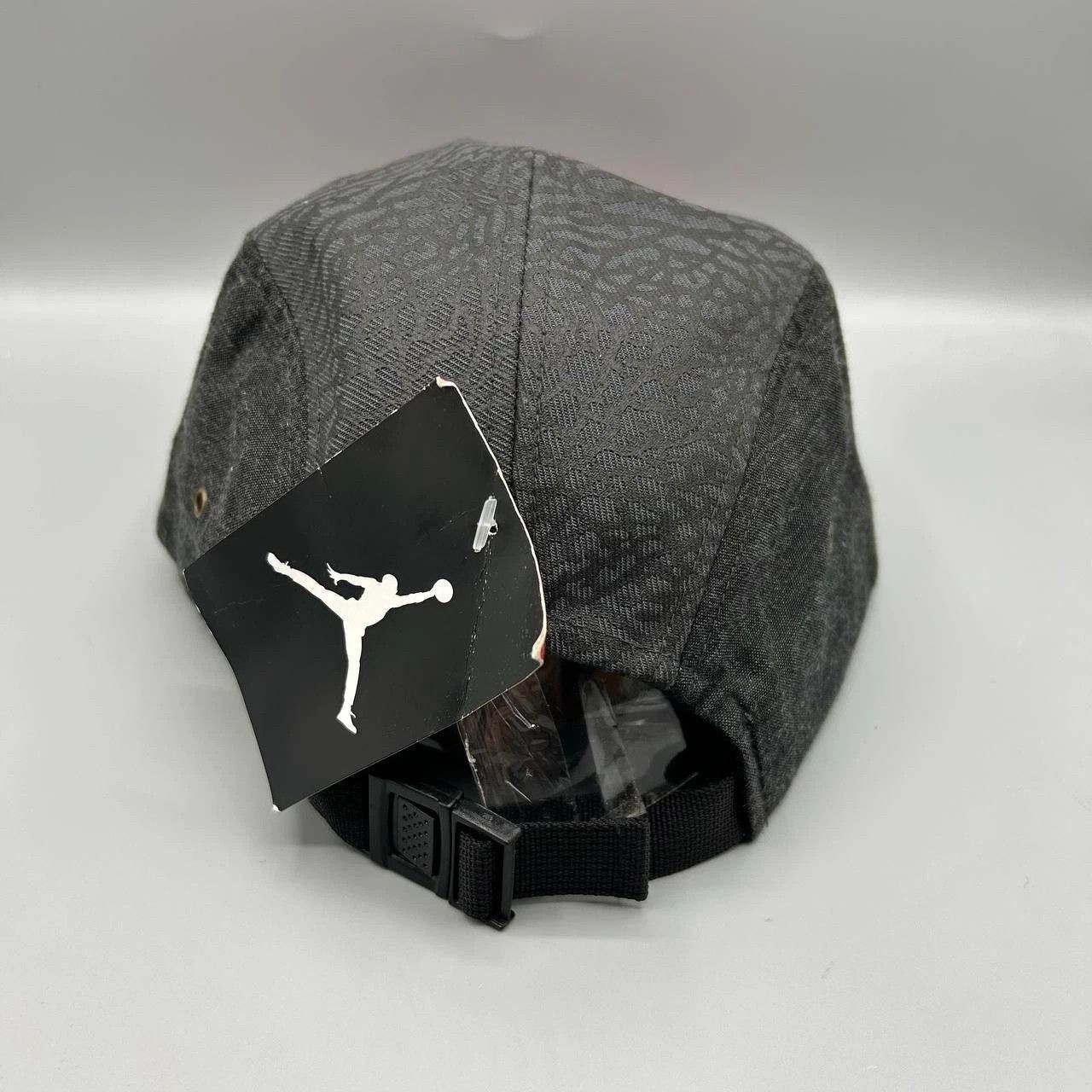 Jordan Brand Air Jordan 5 Panel Hat Cement Elephant Jumpman Strap Back Size ONE SIZE - 5 Thumbnail