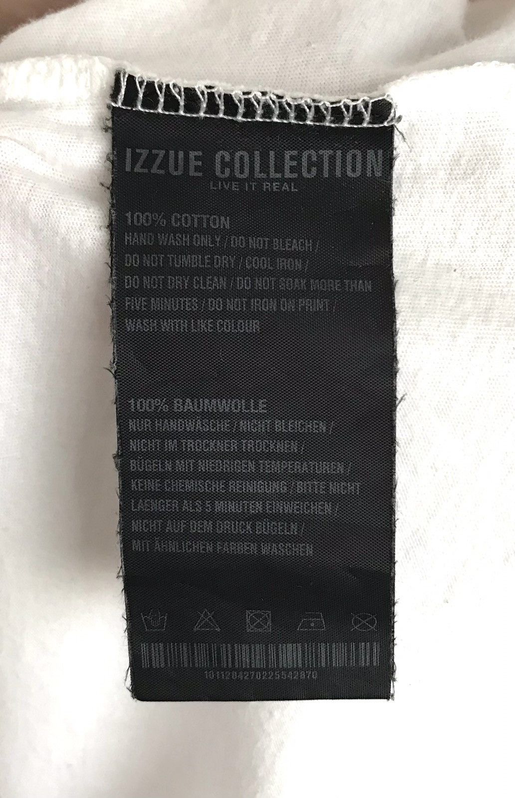 izzue Izzue Womens T-Shirt Size M White Size XS / US 0-2 / IT 36-38 - 4 Thumbnail