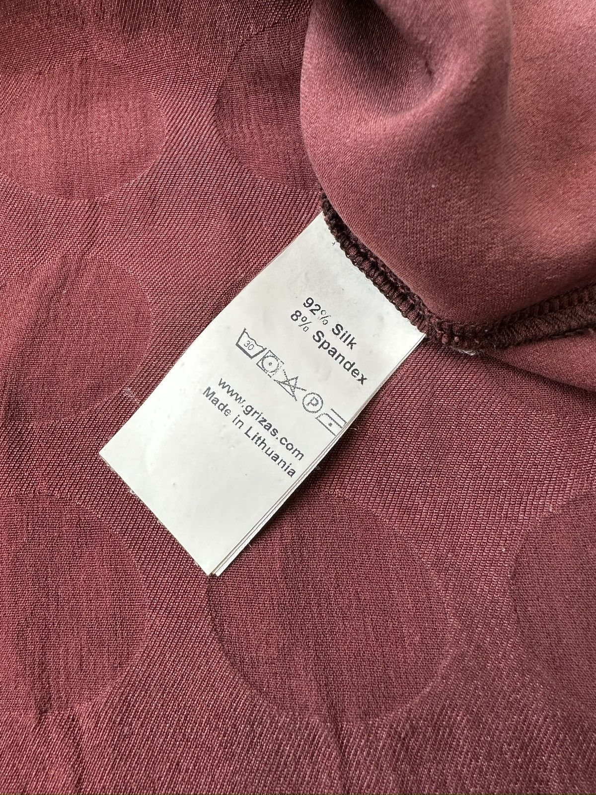 Japanese Brand GRIZAS Silk Lagenlook Short Sleeve Mini Dress Oversized Size L / US 10 / IT 46 - 11 Thumbnail