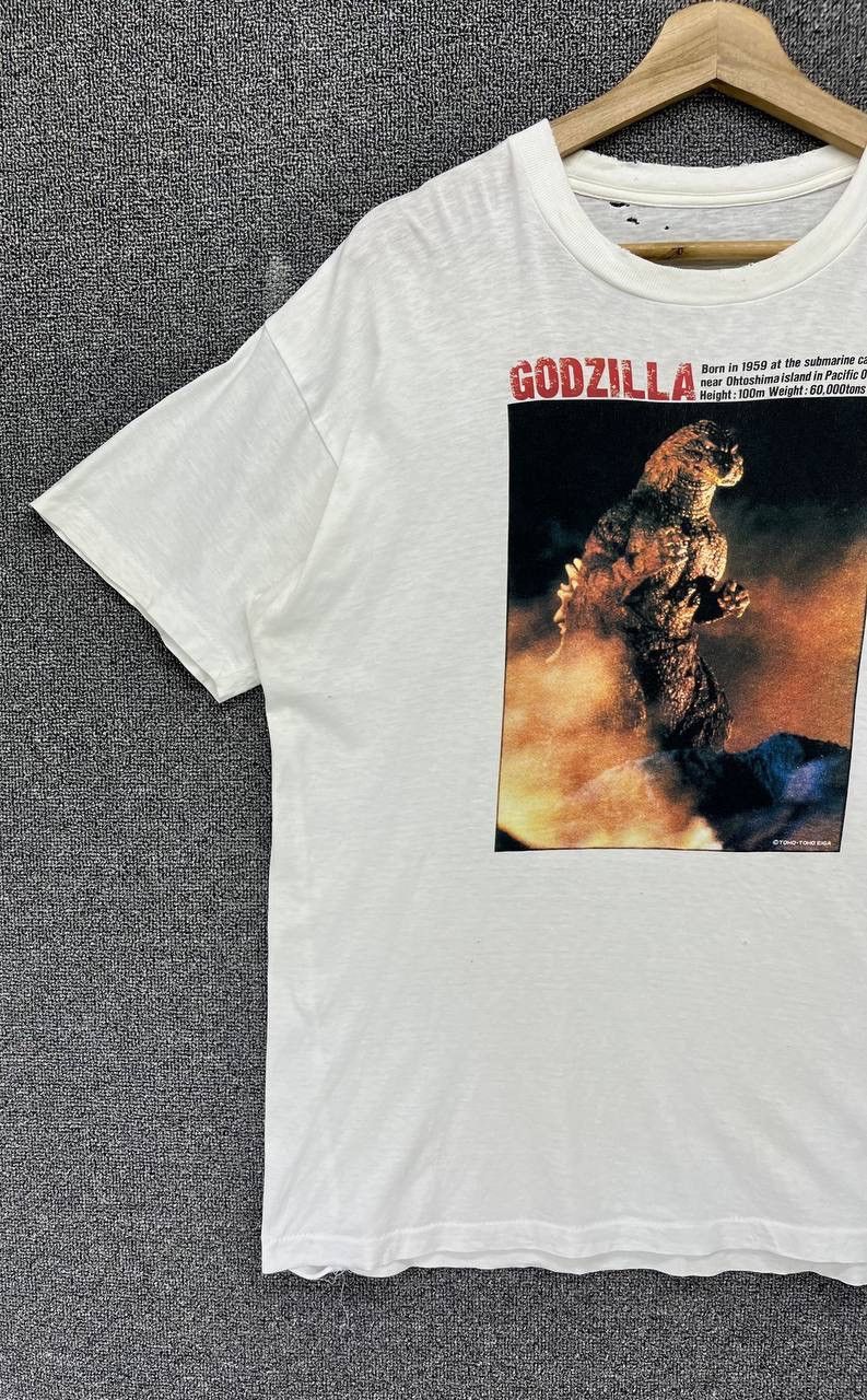 Japanese Brand × Vintage Vintage 90s Godzilla Movie T Shirt Size US L / EU 52-54 / 3 - 3 Thumbnail