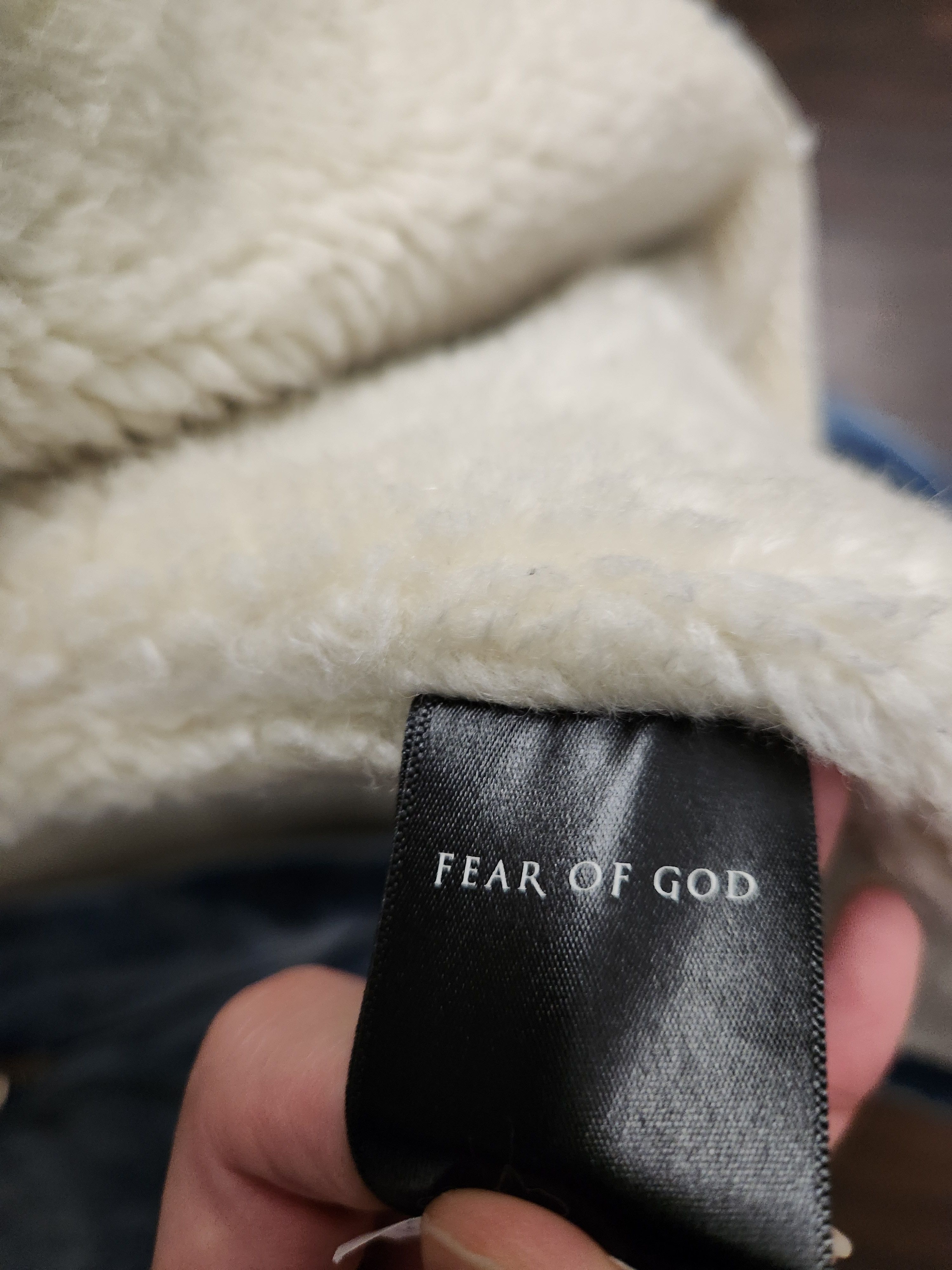 Fear of God Denim shearling Coat Size US M / EU 48-50 / 2 - 5 Thumbnail