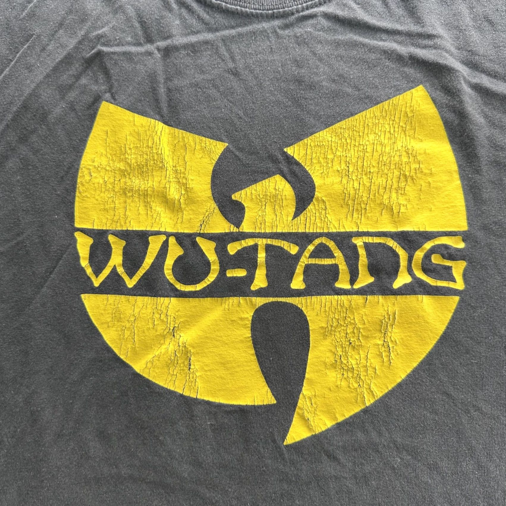 Logo 7 VINTAGE? No — Wu-Tang Clan Shirt Mens XL Black Yellow Logo Graphic Hip Hop Rap Tee Music 2020 Size US XL / EU 56 / 4 - 2 Thumbnail