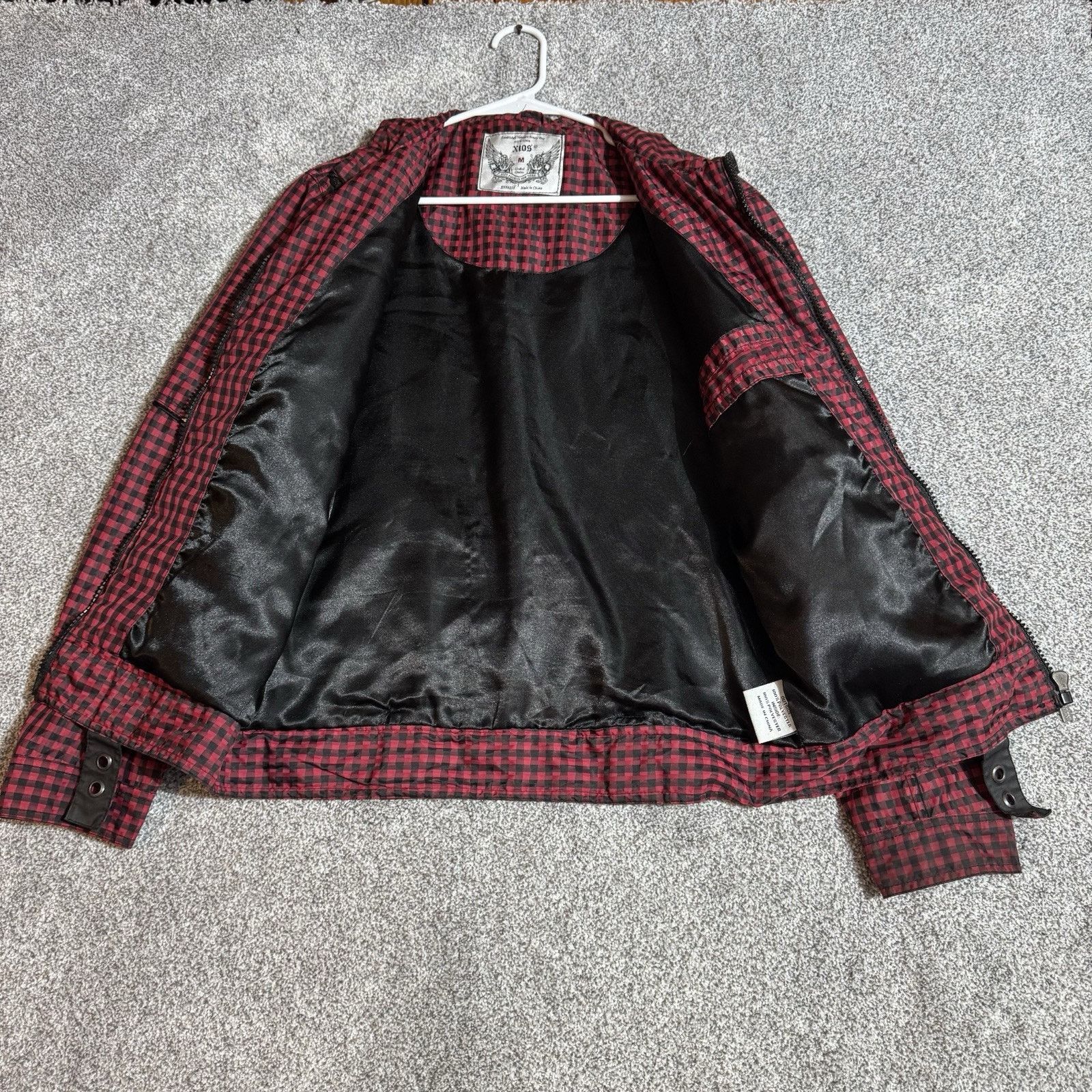 Other Xios Jacket Men M Grunge Streetwear Biker Punk Y2K Look Size M / US 6-8 / IT 42-44 - 8 Thumbnail