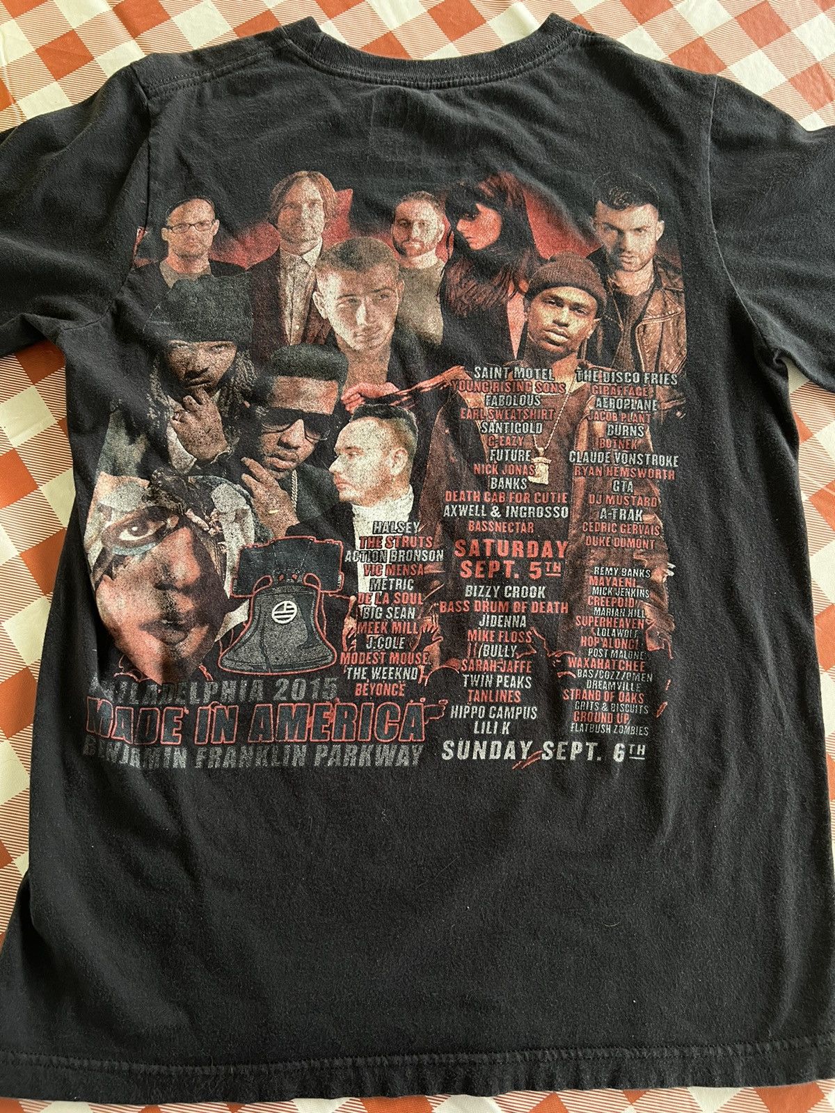 Rap Tees 2015 Made in America rap fest tee Size US L / EU 52-54 / 3 - 2 Thumbnail