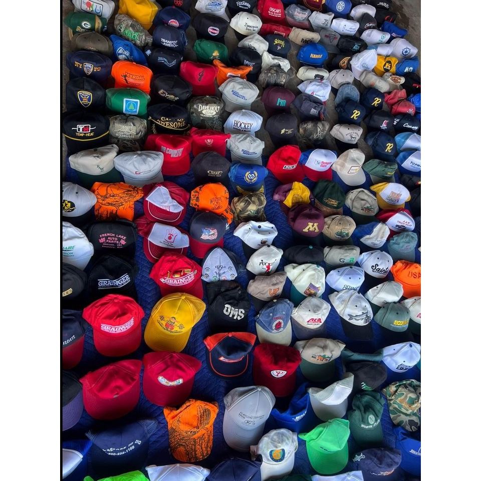 Other Mystery Lot Of 5 Vintage Hat Caps Snapback, Rope, Trucker, M Size ONE SIZE - 5 Thumbnail