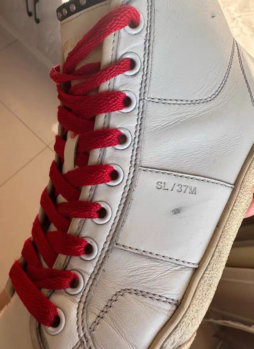 Saint Laurent Paris Sz 39 Saint Laurent Paris by Hedi 16SS SL37 Sneaker-2508 Size US 6 / EU 39 - 4 Thumbnail
