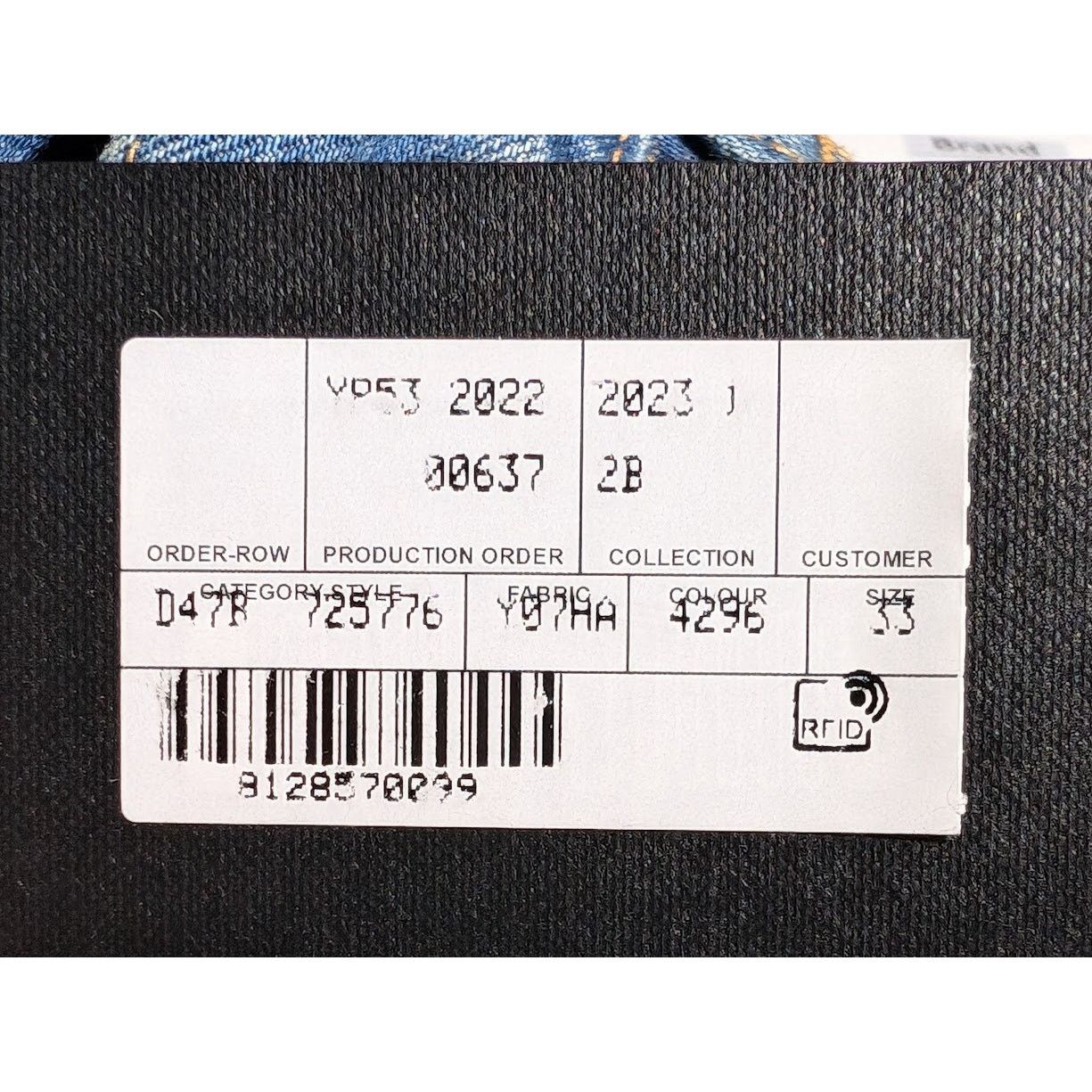 Saint Laurent Paris o1rshd1 Denim Jeans in Blue Size US 33 - 18 Thumbnail