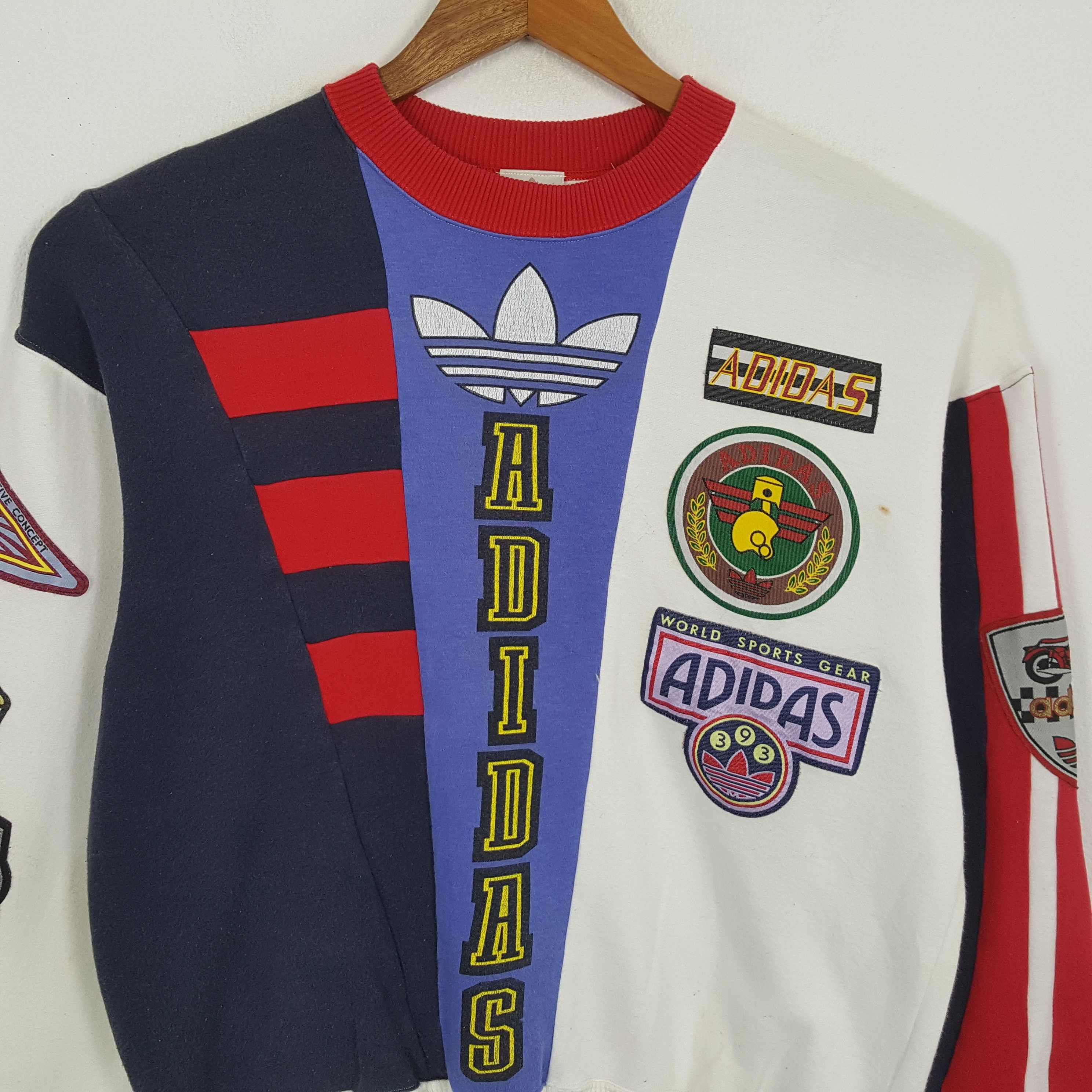 Adidas × Vintage Vintage ADIDAS Racing Sportswear Fashion Style Sweatshirts Size US M / EU 48-50 / 2 - 2 Thumbnail