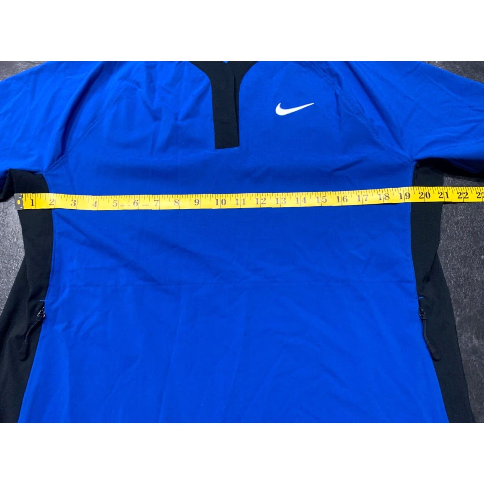 Nike Nike Dri-FIT Pullover Softball Windshirt Women's M Blue Short Sleeve Top Size M / US 6-8 / IT 42-44 - 7 Thumbnail
