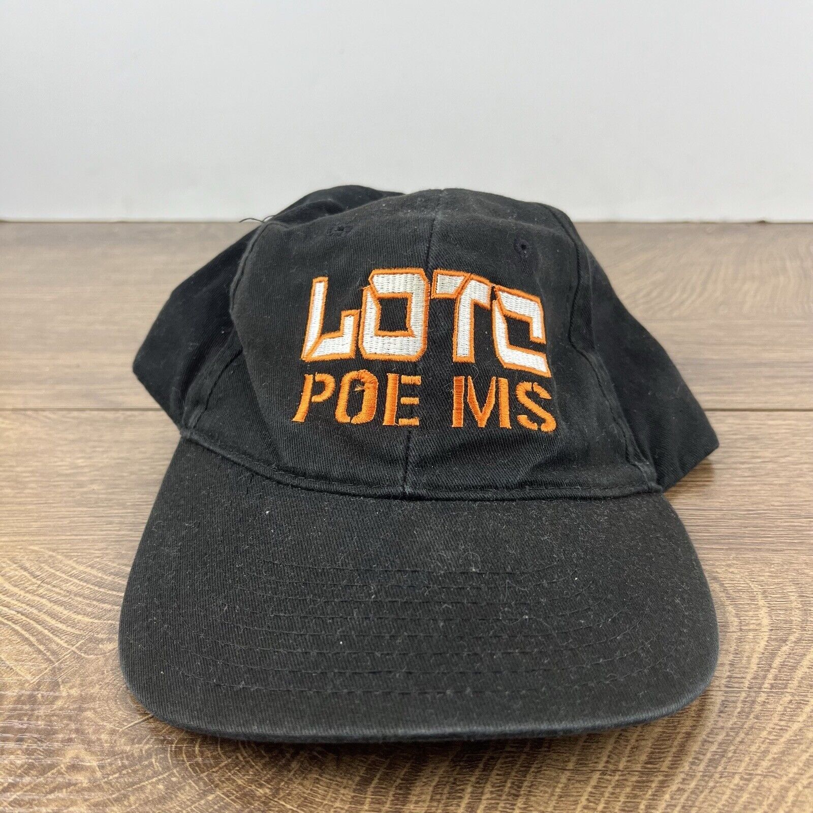 Other Lotc Poe MS Hat Black Cap Adjustable Hat Black Adult Fit Hat Size ONE SIZE - 3 Thumbnail